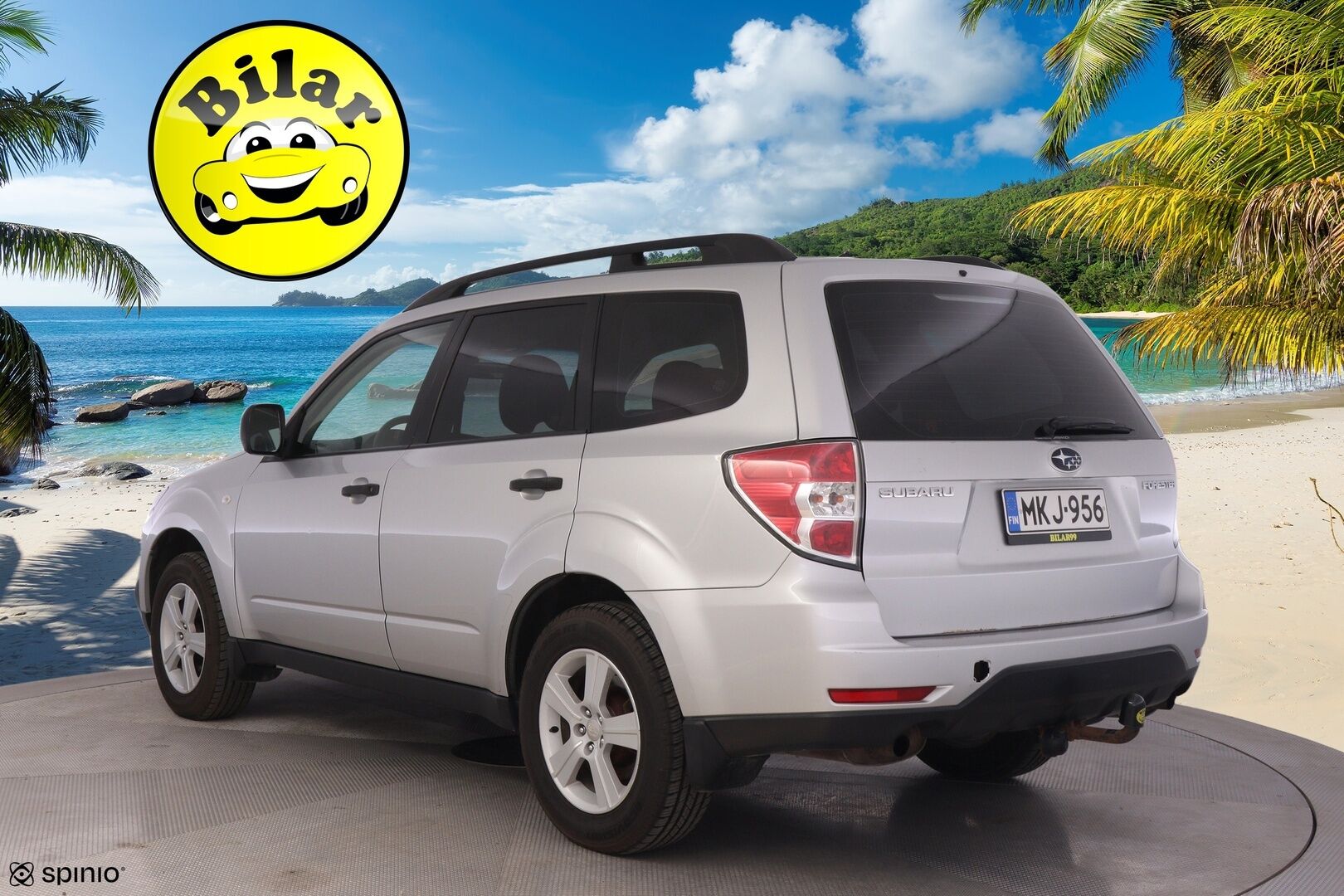 Subaru Forester 2010 X BR 4WD Manuaali - | Koukku | Vakkari | Lohko | Autoilmastointi | LED-lisävalo | Kahdet renkaat | Suomi-auto |