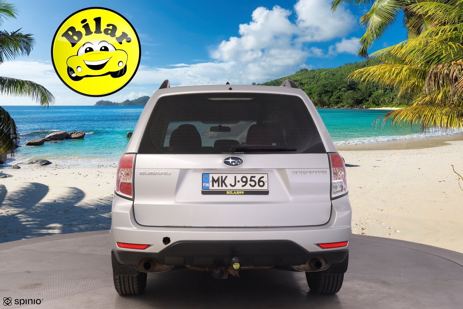 Subaru Forester 2010 X BR 4WD Manuaali - | Koukku | Vakkari | Lohko | Autoilmastointi | LED-lisävalo | Kahdet renkaat | Suomi-auto |