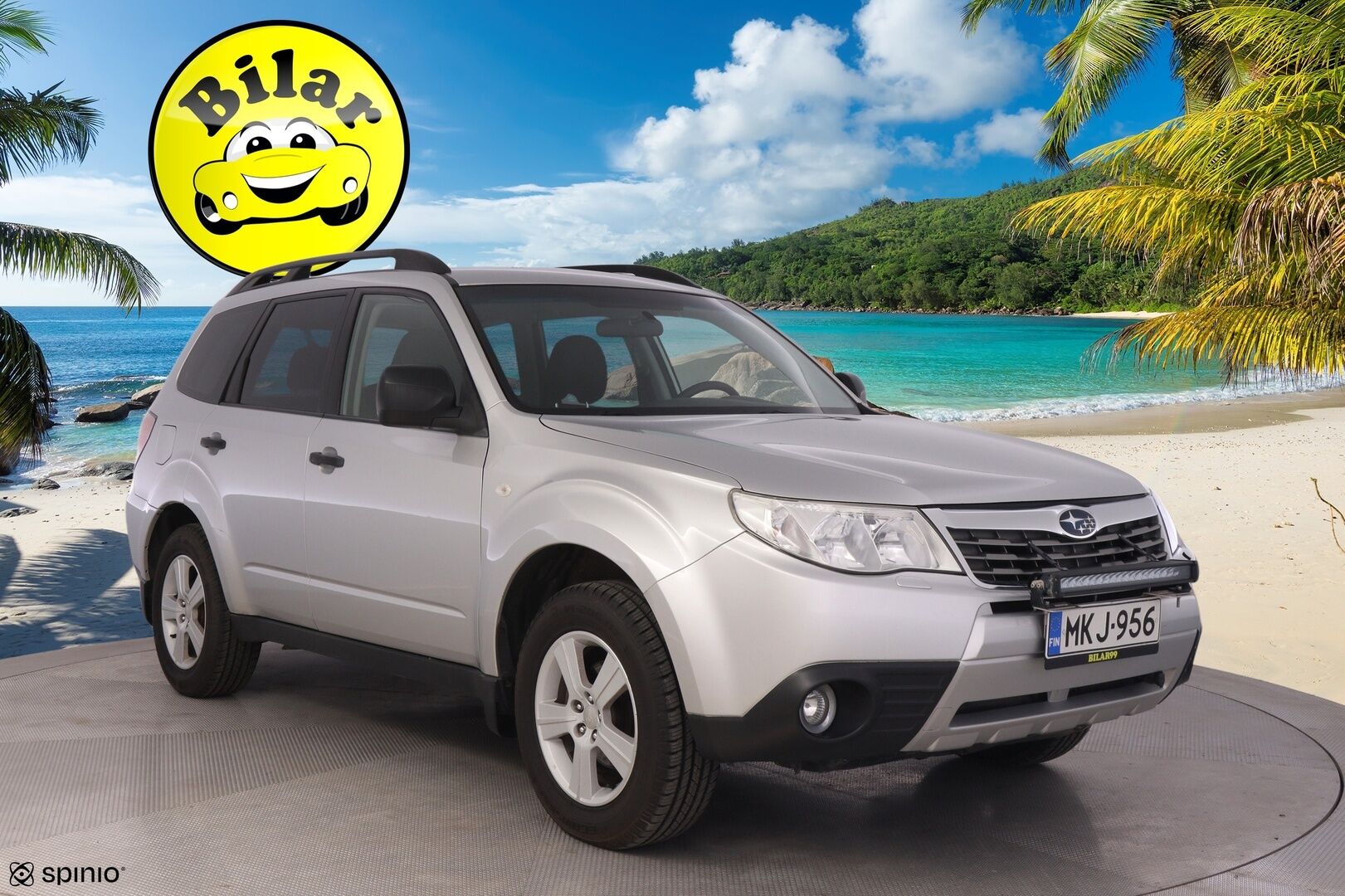 Subaru Forester 2010 X BR 4WD Manuaali - | Koukku | Vakkari | Lohko | Autoilmastointi | LED-lisävalo | Kahdet renkaat | Suomi-auto |