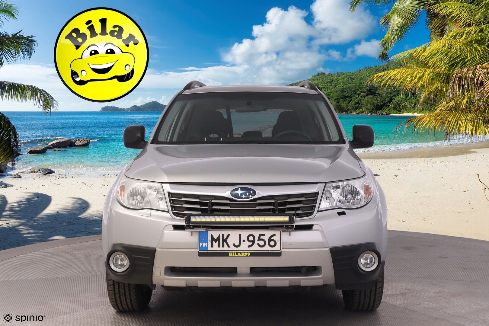 Subaru Forester 2010 X BR 4WD Manuaali - | Koukku | Vakkari | Lohko | Autoilmastointi | LED-lisävalo | Kahdet renkaat | Suomi-auto |