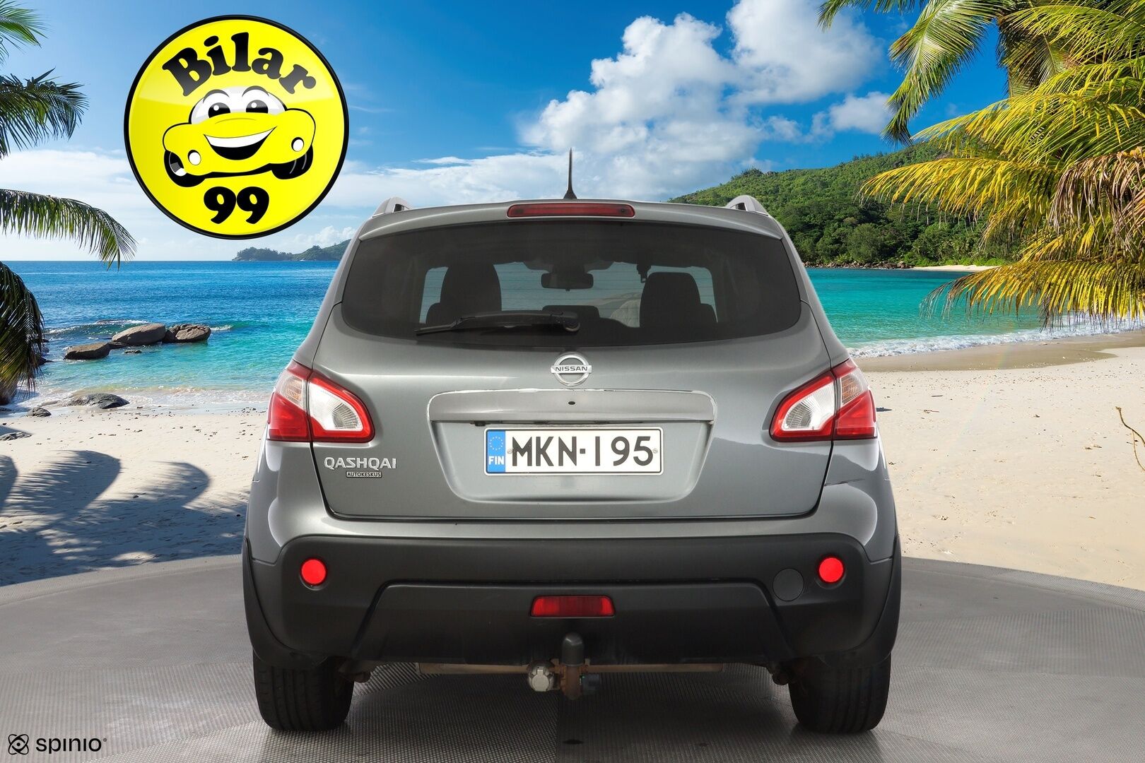 Nissan Qashqai 2011 2,0L Tekna 2WD CVT 17" MY11 *Kamera / Koukku / Navi / BOSE / Panorama* - Suomi-auto / Kahdet hyvät renkaat / Seuraava katsastus 07/2026