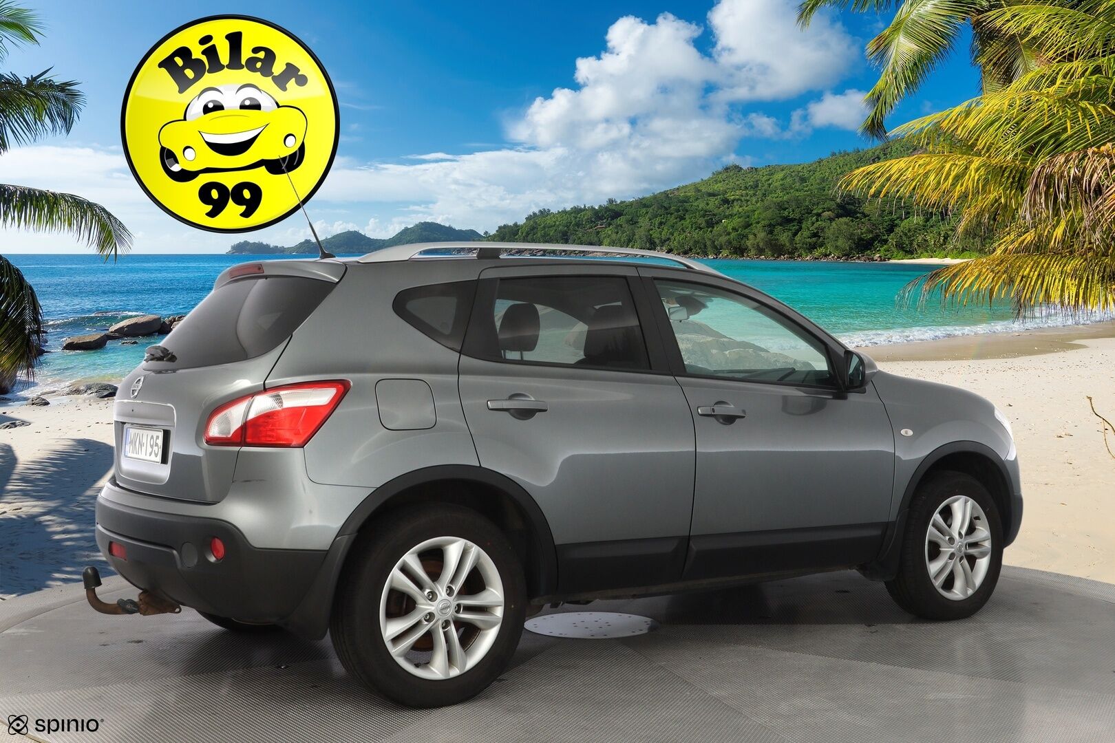 Nissan Qashqai 2011 2,0L Tekna 2WD CVT 17" MY11 *Kamera / Koukku / Navi / BOSE / Panorama* - Suomi-auto / Kahdet hyvät renkaat / Seuraava katsastus 07/2026