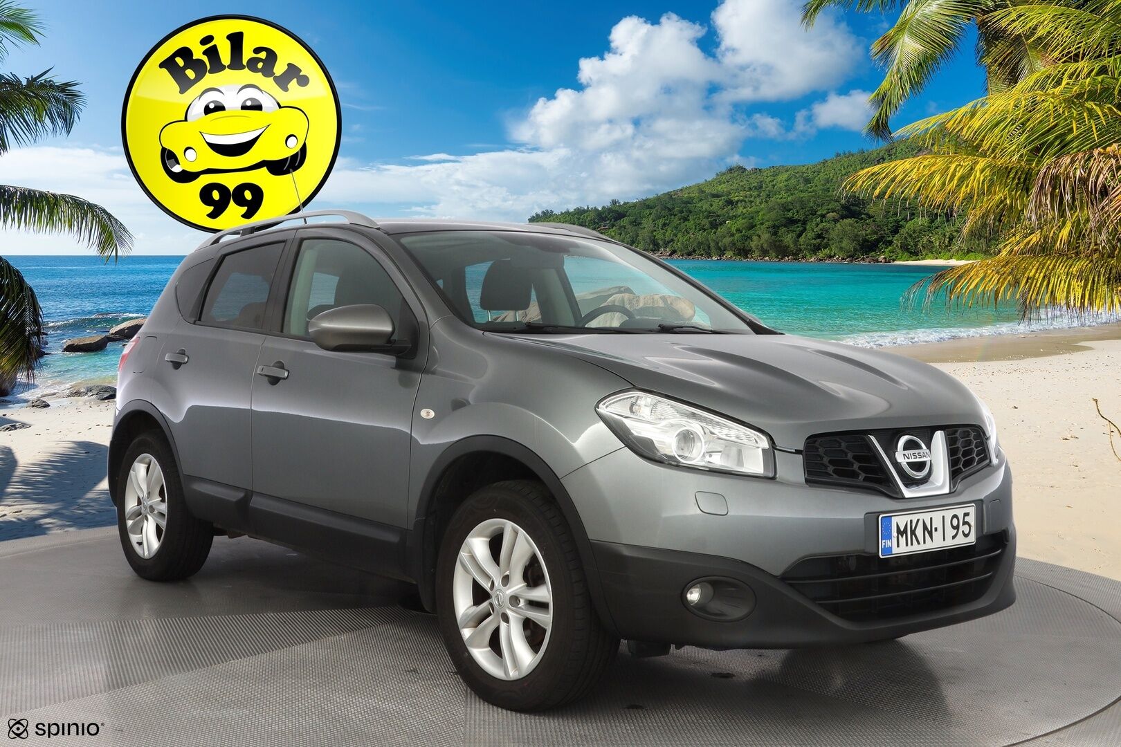 Nissan Qashqai 2011 2,0L Tekna 2WD CVT 17" MY11 *Kamera / Koukku / Navi / BOSE / Panorama* - Suomi-auto / Kahdet hyvät renkaat / Seuraava katsastus 07/2026