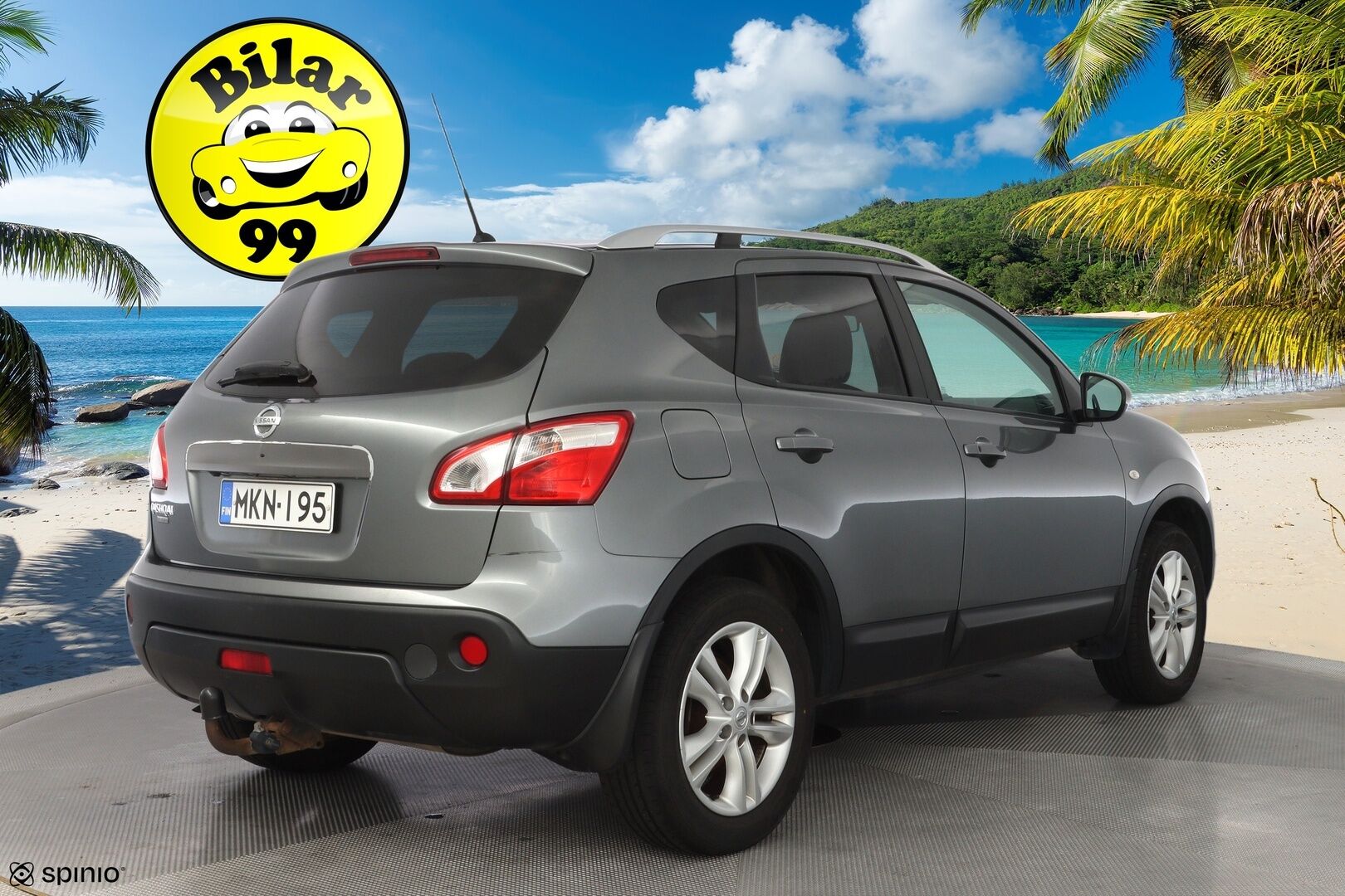 Nissan Qashqai 2011 2,0L Tekna 2WD CVT 17" MY11 *Kamera / Koukku / Navi / BOSE / Panorama* - Suomi-auto / Kahdet hyvät renkaat / Seuraava katsastus 07/2026