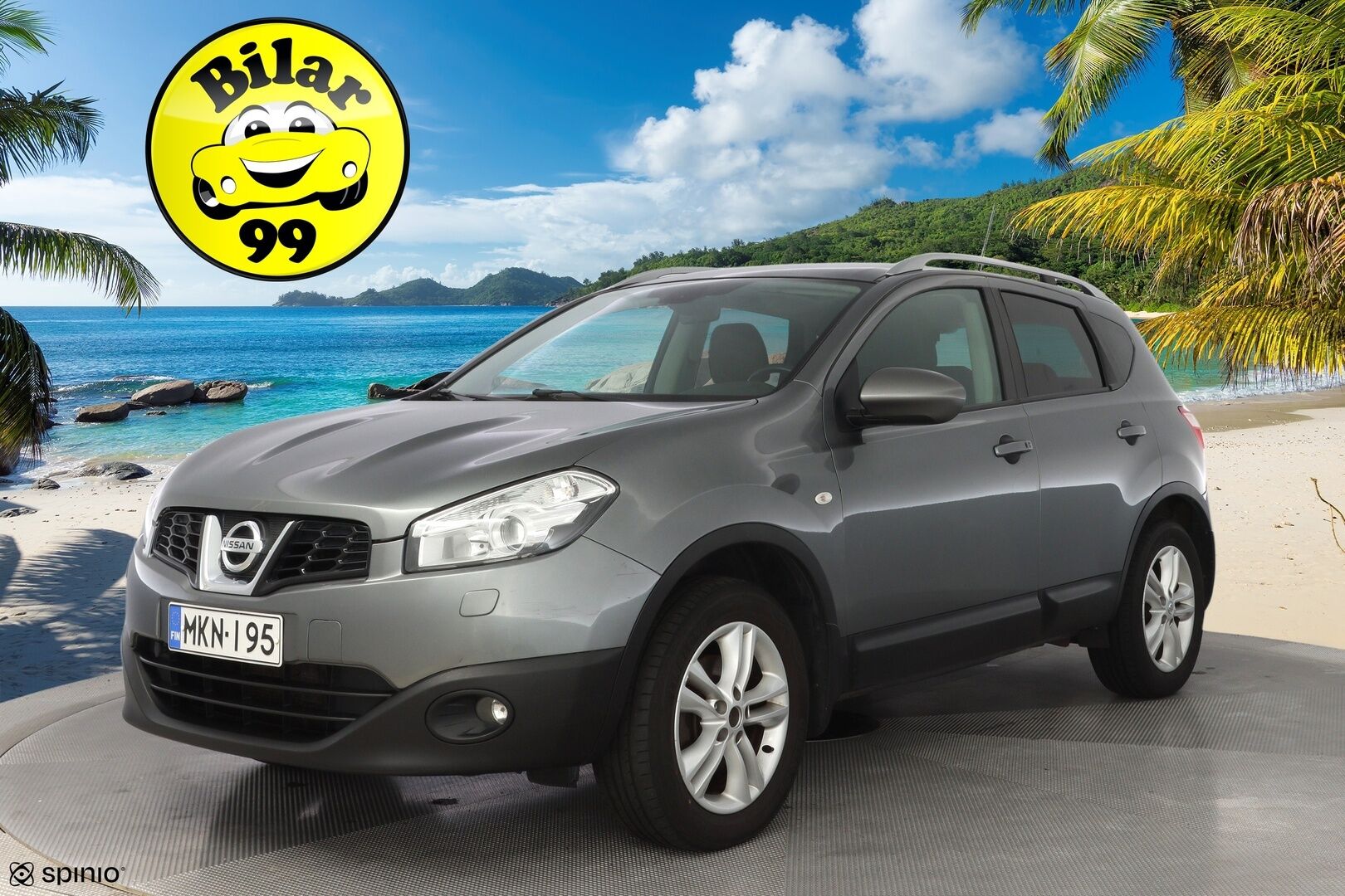 Nissan Qashqai 2011 2,0L Tekna 2WD CVT 17" MY11 *Kamera / Koukku / Navi / BOSE / Panorama* - Suomi-auto / Kahdet hyvät renkaat / Seuraava katsastus 07/2026