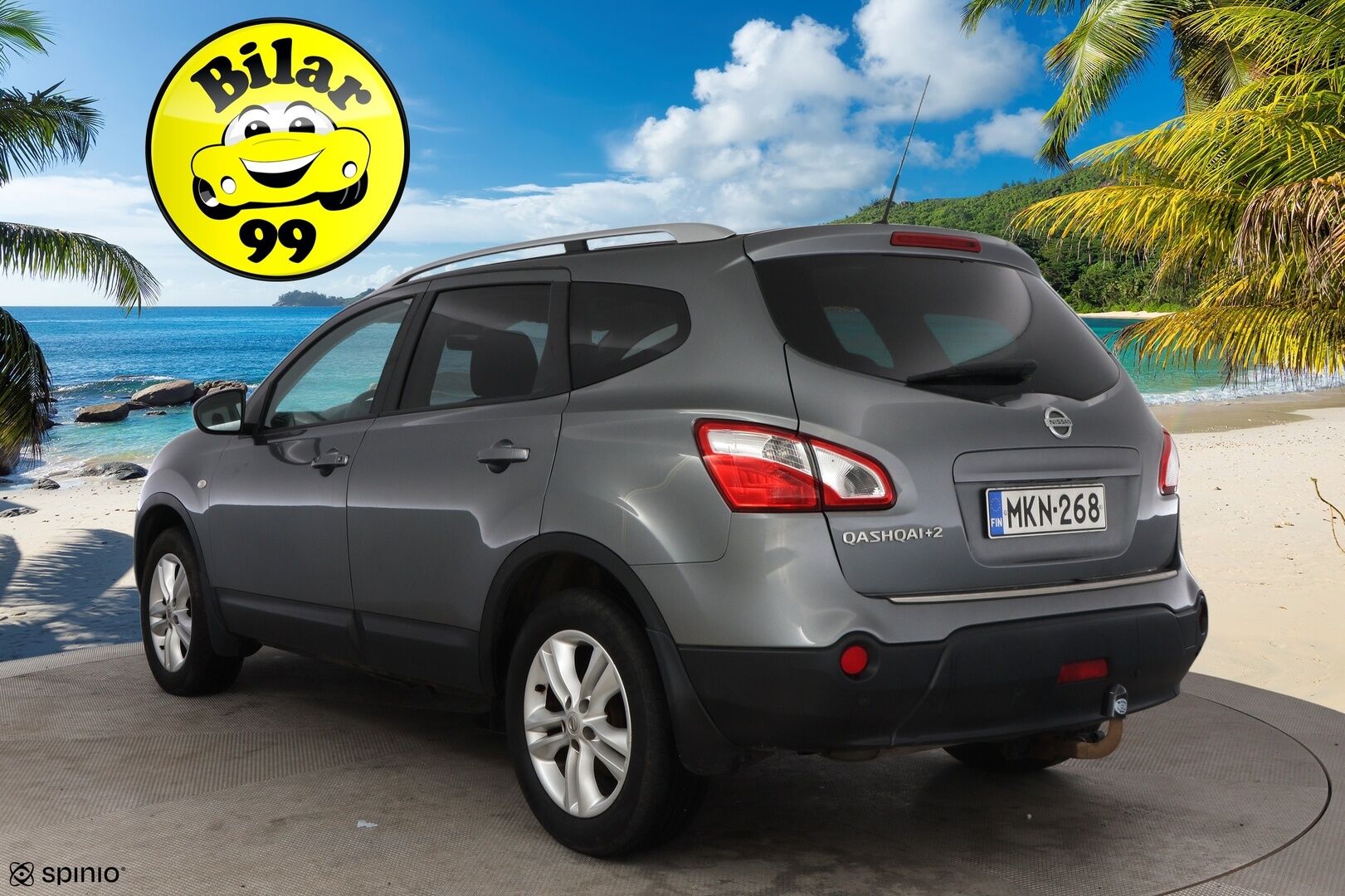 Nissan Qashqai+2 2011 2,0L Acenta 2WD 6M/T MY11 - 7-paikkainen / Vetokoukku / Lasikatto / Vakkari / Lohko & Sisäpistoke / P-tutka / Särmä huoltohistoria! / 2x hyvät renkaat!