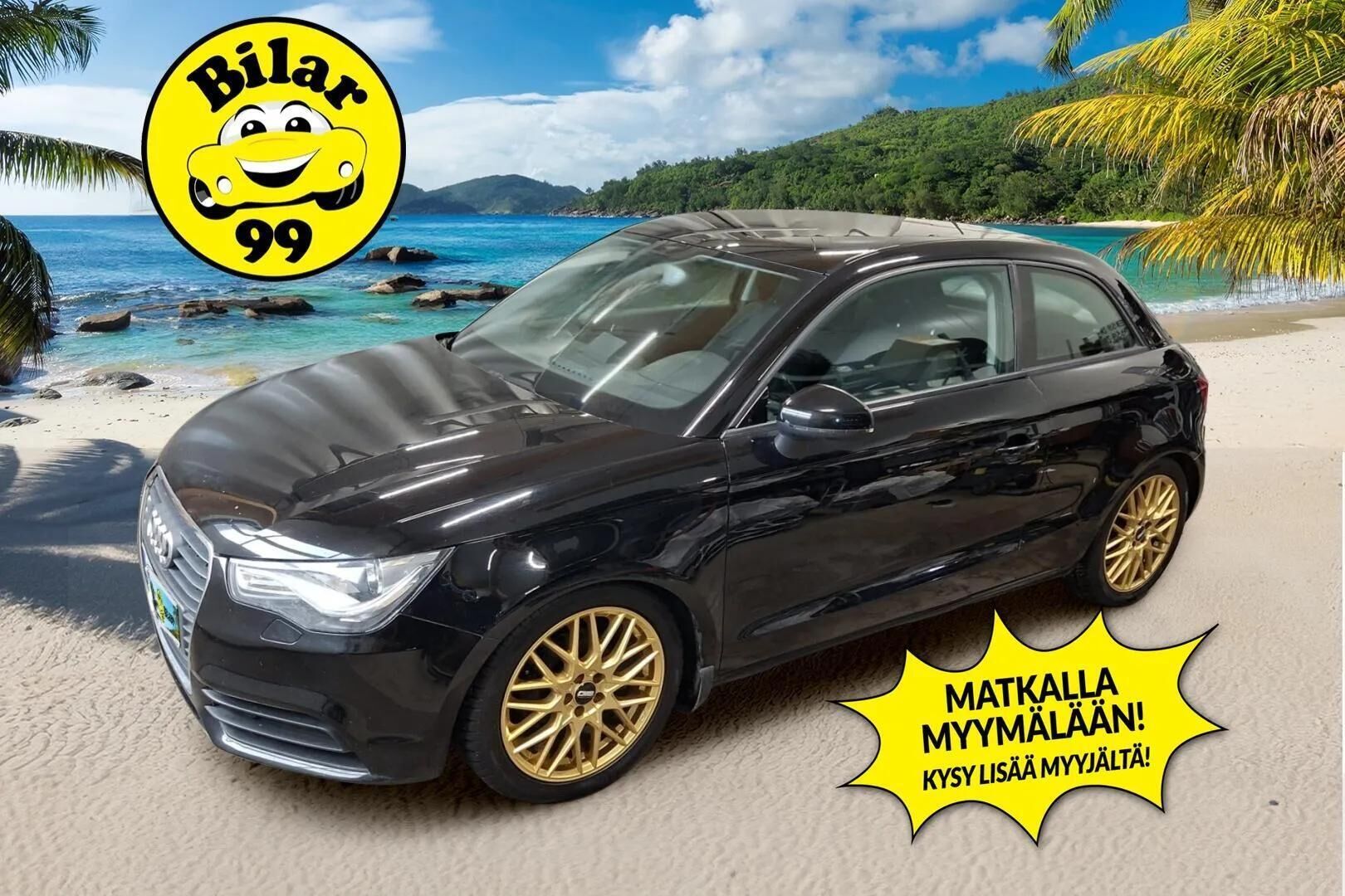 Audi A1 2011 Compact Coupé Attraction Special Edition 1,2 TFSI Start-Stop - Suomi-auto | Vakkari | Xenon | Kahdet renkaat aluvantein | Seuraava katsastus 03.2027