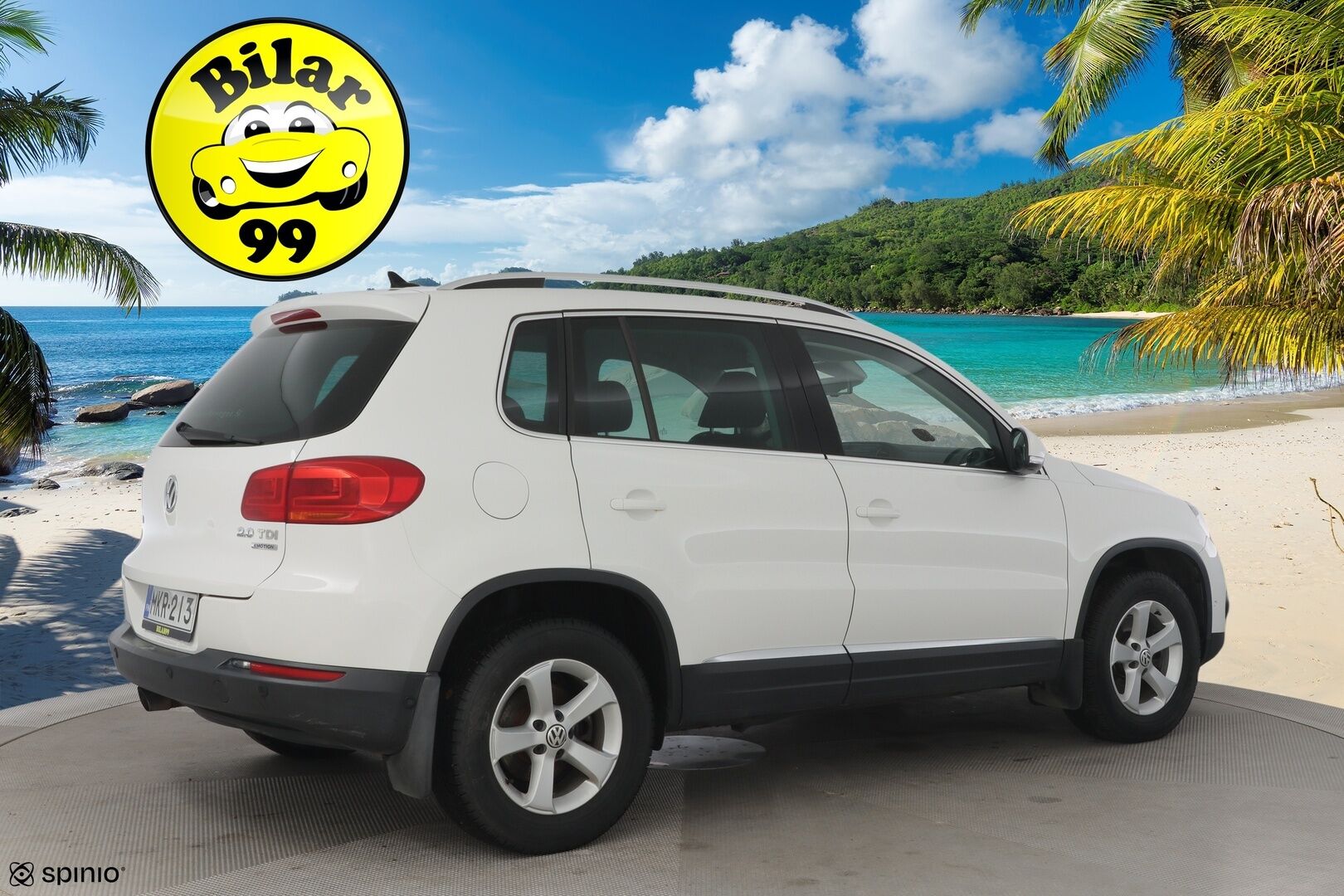 Volkswagen Tiguan 2012 Sport & Style 2,0 TDI 103 kW (140 hv) BlueMotion Technology 4MOTION DSG-aut **1.Om Suomi-auto / Webasto / Vetokoukku / Kangas-Alcantara / Vakionopeudensäädin * - 1.Omisteinen Suomi-auto / Juuri katsastettu / Jakohihna juuri vaihdettu / 2 renkaat / Webasto / Vetokoukku * - Osta nyt, maksa vasta ensi vuonna