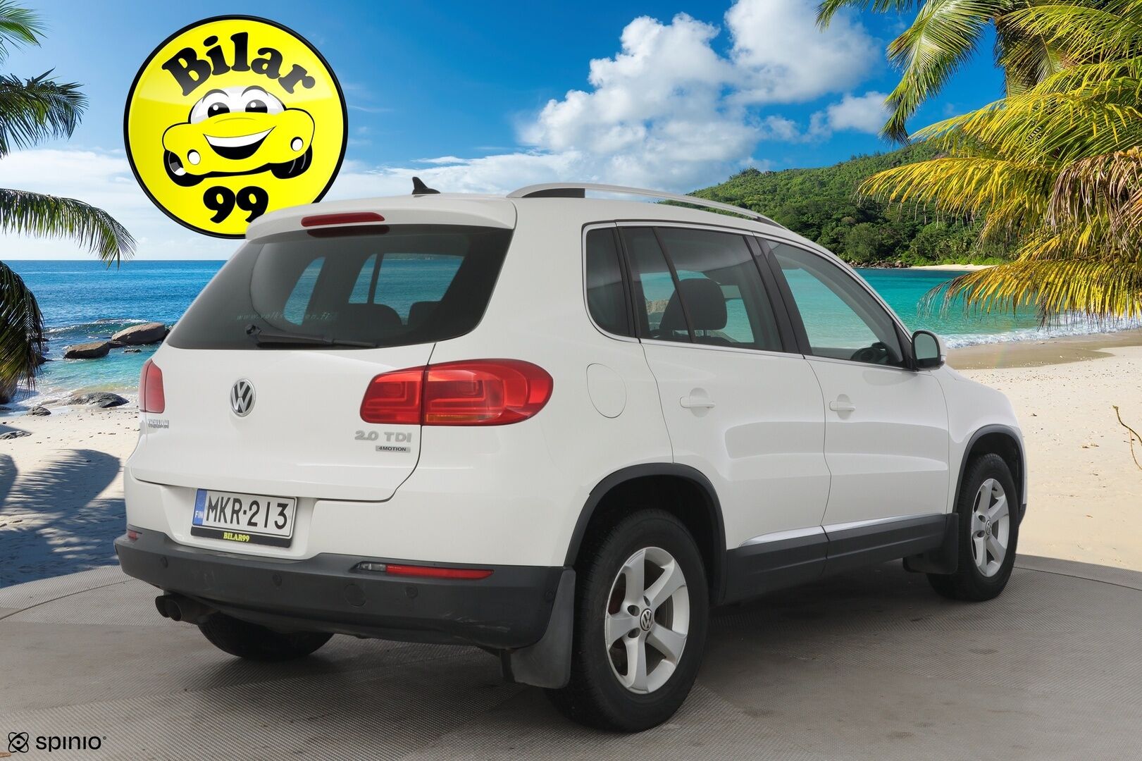 Volkswagen Tiguan 2012 Sport & Style 2,0 TDI 103 kW (140 hv) BlueMotion Technology 4MOTION DSG-aut **1.Om Suomi-auto / Webasto / Vetokoukku / Kangas-Alcantara / Vakionopeudensäädin * - 1.Omisteinen Suomi-auto / Juuri katsastettu / Jakohihna juuri vaihdettu / 2 renkaat / Webasto / Vetokoukku * - Osta nyt, maksa vasta ensi vuonna