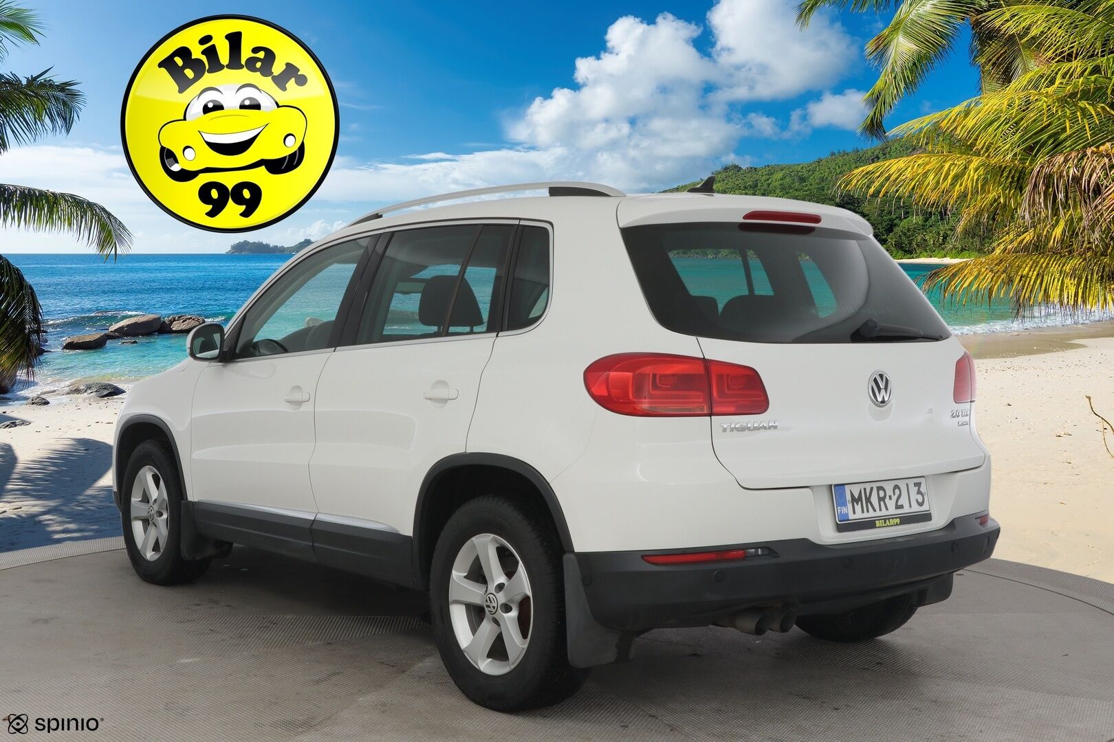 Volkswagen Tiguan 2012 Sport & Style 2,0 TDI 103 kW (140 hv) BlueMotion Technology 4MOTION DSG-aut **1.Om Suomi-auto / Webasto / Vetokoukku / Kangas-Alcantara / Vakionopeudensäädin * - 1.Omisteinen Suomi-auto / Juuri katsastettu / Jakohihna juuri vaihdettu / 2 renkaat / Webasto / Vetokoukku * - Osta nyt, maksa vasta ensi vuonna