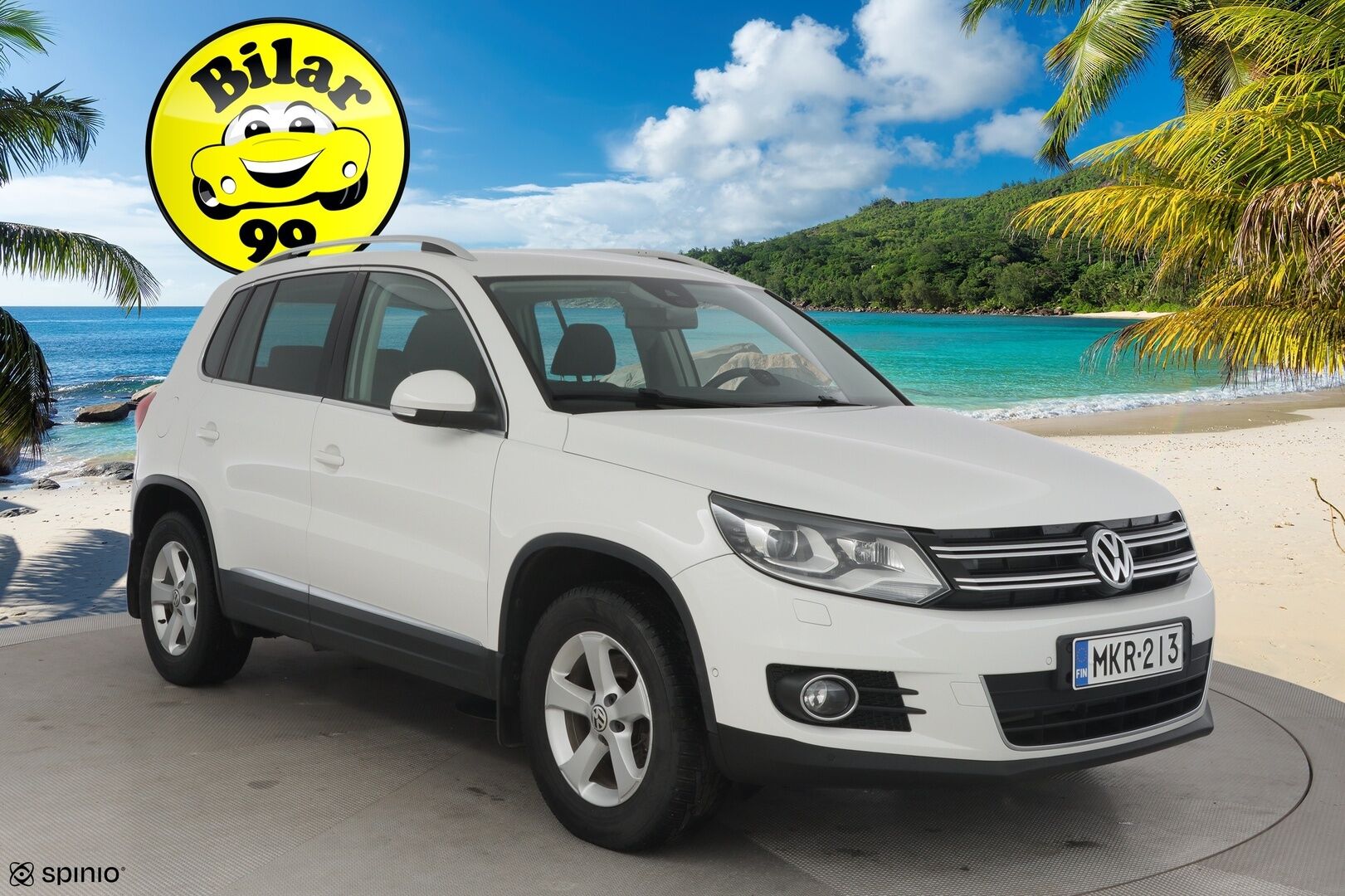 Volkswagen Tiguan 2012 Sport & Style 2,0 TDI 103 kW (140 hv) BlueMotion Technology 4MOTION DSG-aut **1.Om Suomi-auto / Webasto / Vetokoukku / Kangas-Alcantara / Vakionopeudensäädin * - 1.Omisteinen Suomi-auto / Juuri katsastettu / Jakohihna juuri vaihdettu / 2 renkaat / Webasto / Vetokoukku * - Osta nyt, maksa vasta ensi vuonna