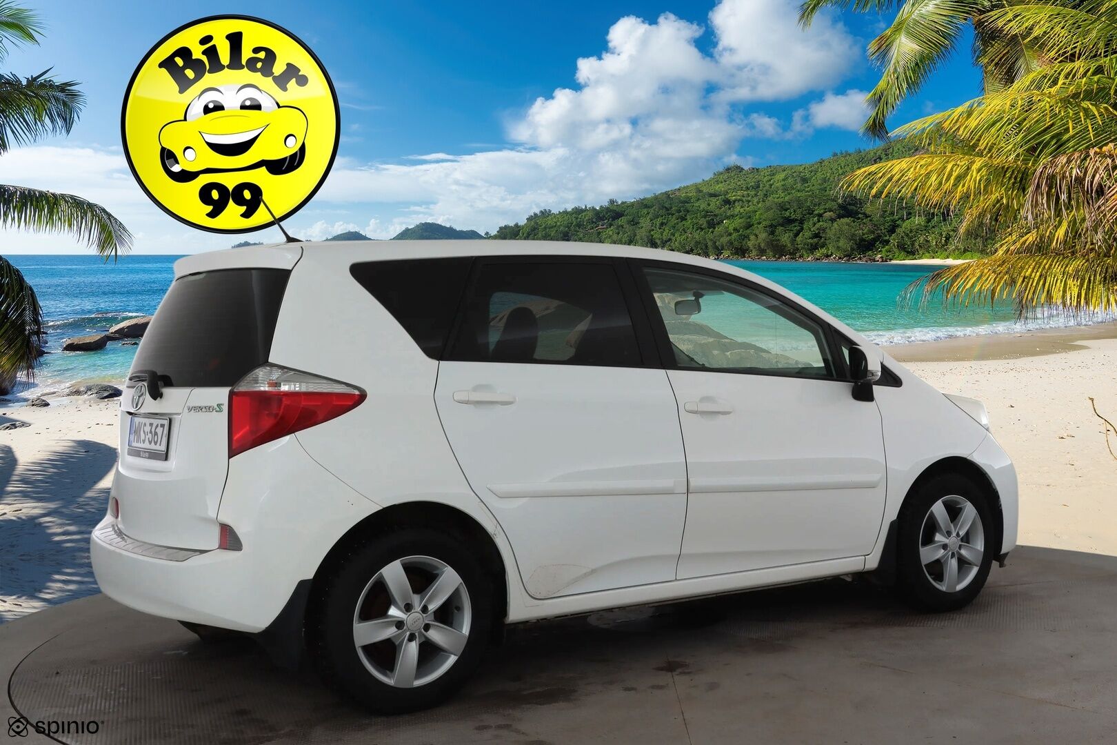 Toyota Verso-S 2011 1,33 Dual VVT-i Stop & Start Linea Sol * Webasto / P.kamera / 2xRenkaat / Suomi-auto / Bluetooth *