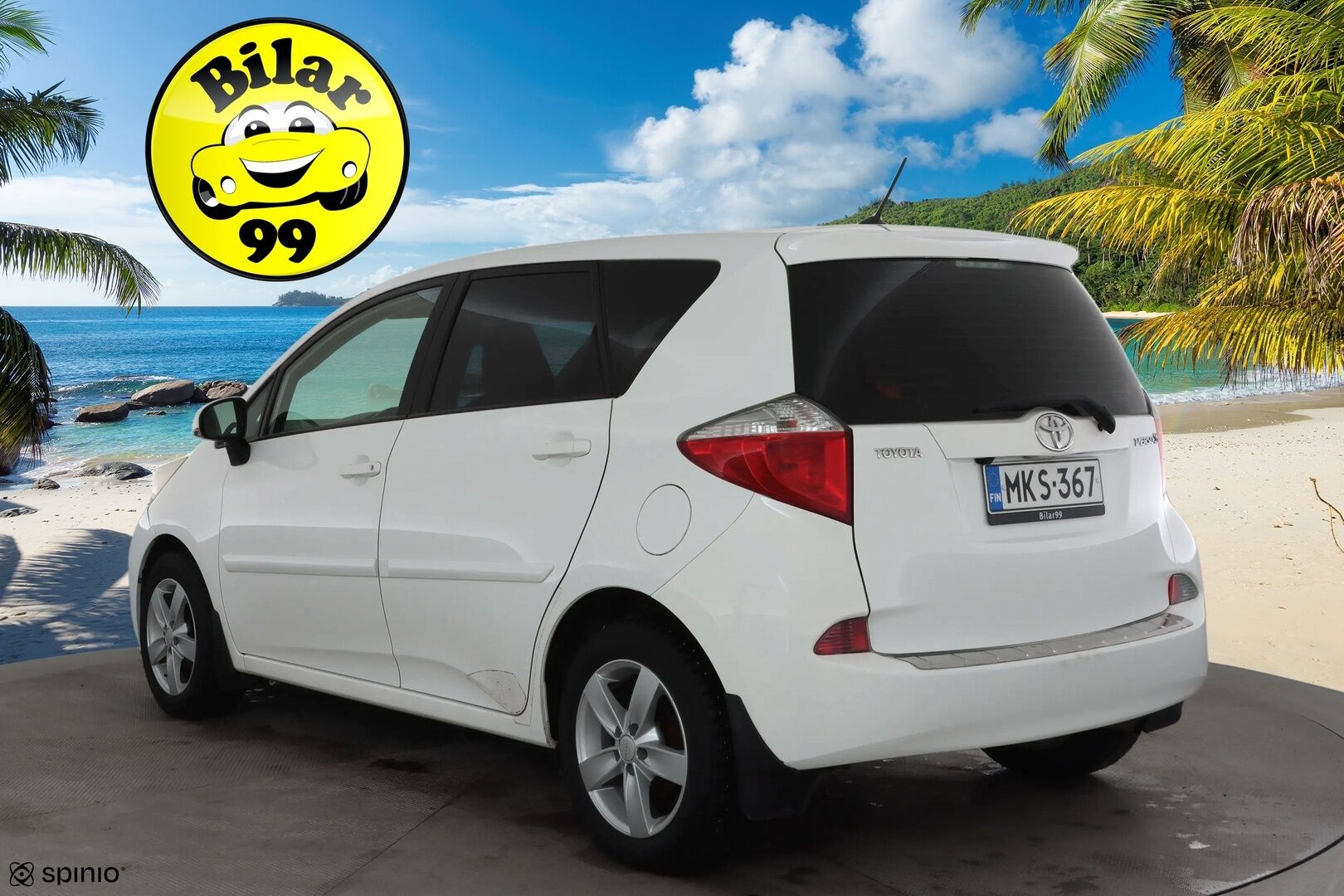 Toyota Verso-S 2011 1,33 Dual VVT-i Stop & Start Linea Sol * Webasto / P.kamera / 2xRenkaat / Suomi-auto / Bluetooth *