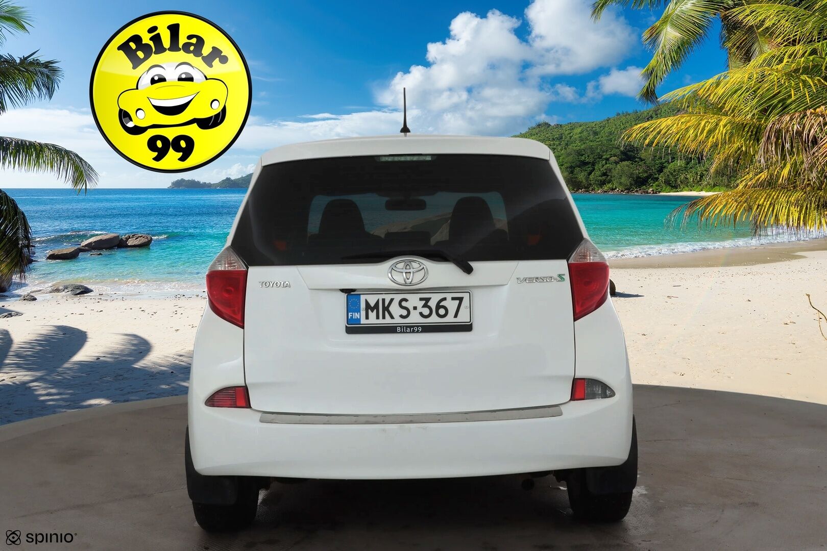 Toyota Verso-S 2011 1,33 Dual VVT-i Stop & Start Linea Sol * Webasto / P.kamera / 2xRenkaat / Suomi-auto / Bluetooth *