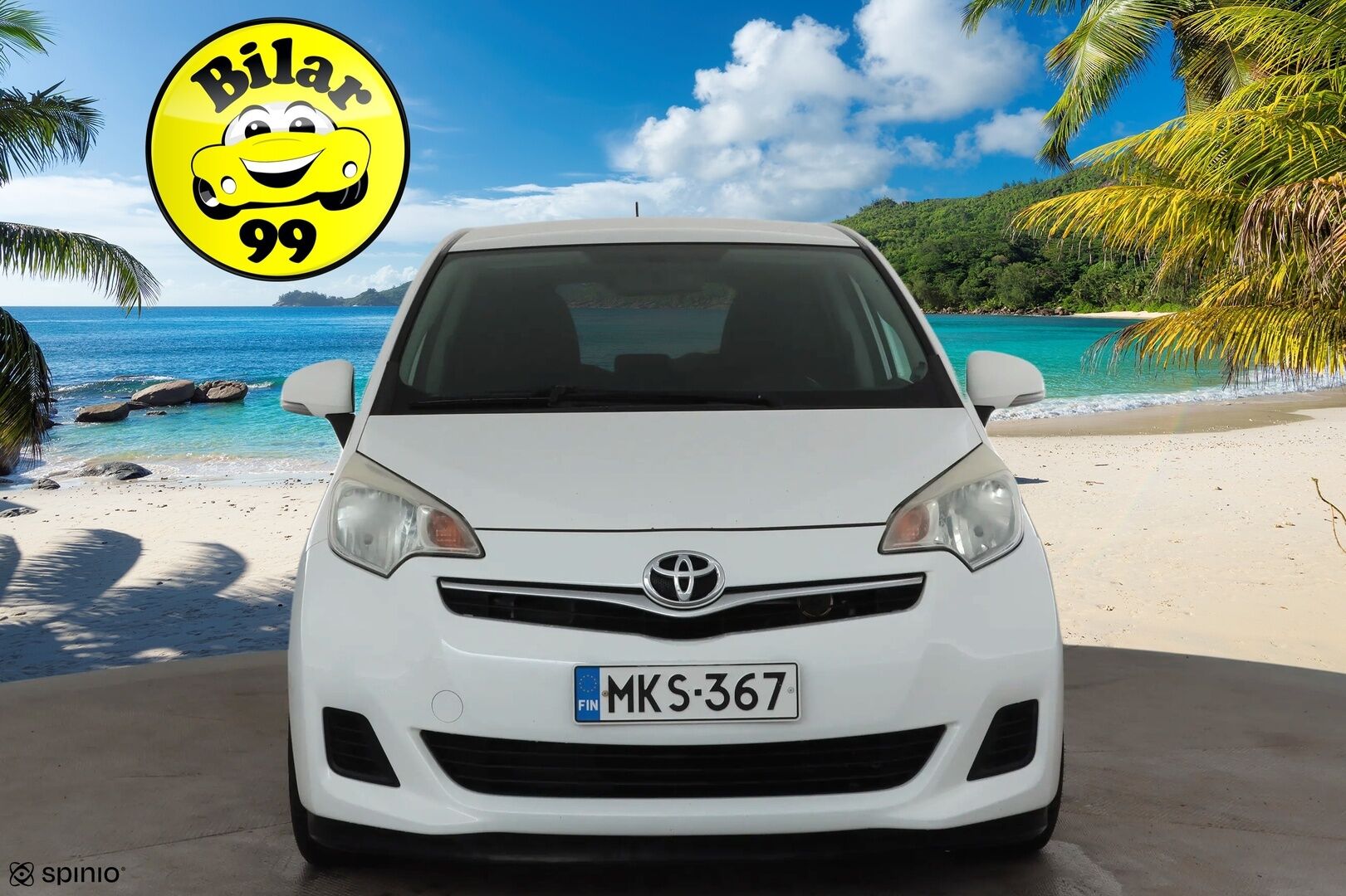 Toyota Verso-S 2011 1,33 Dual VVT-i Stop & Start Linea Sol * Webasto / P.kamera / 2xRenkaat / Suomi-auto / Bluetooth *