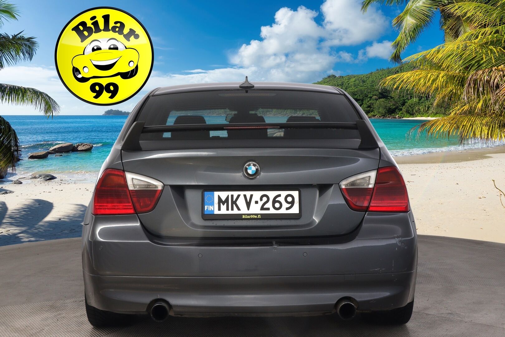 BMW 335 2007 3,0 E90 Sedan *YritysOutlet - Myydään vain yrityksille* Pitkä leima! / M-Sport ratti / Nahat / Proffa Navi* - *YritysOutlet - Myydään vain yrityksille* 2x renkaat aluvanteilla!*