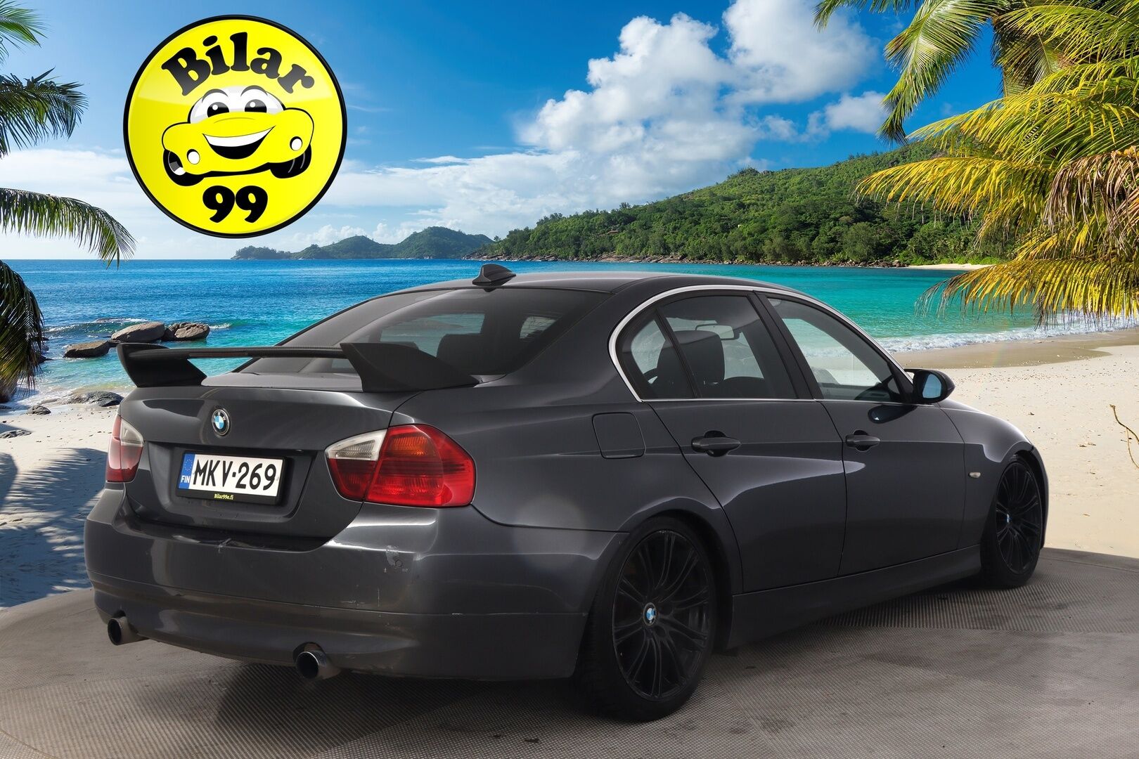 BMW 335 2007 3,0 E90 Sedan *YritysOutlet - Myydään vain yrityksille* Pitkä leima! / M-Sport ratti / Nahat / Proffa Navi* - *YritysOutlet - Myydään vain yrityksille* 2x renkaat aluvanteilla!*