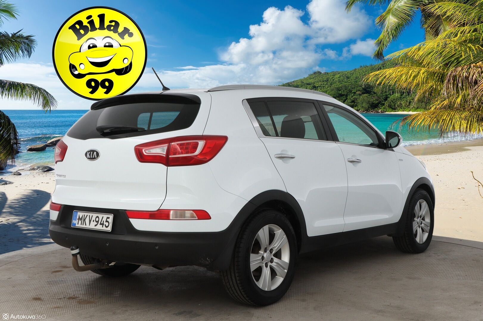 Kia Sportage 2012 2,0 AWD EX A/T - Suomiauto / Vetokoukku / Lohkolämmitin & Sisäpistoke / Peruutustutka / Vakkari / 2x Hyvät renkaat!