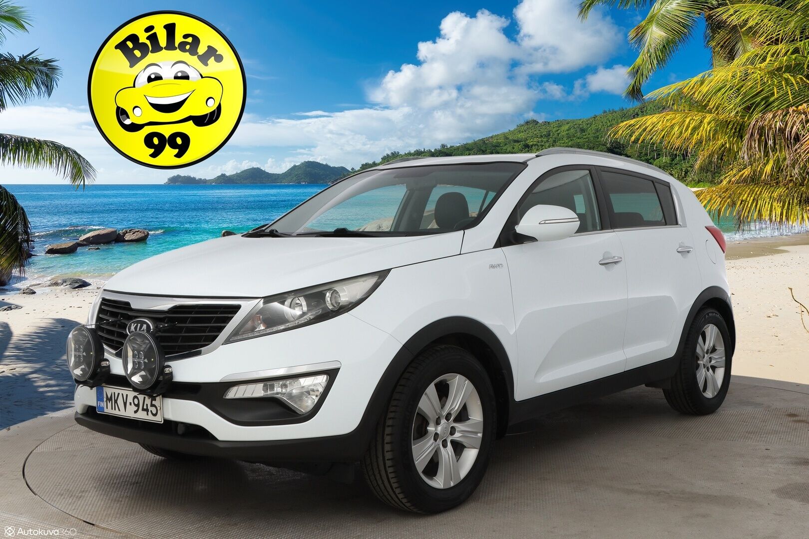 Kia Sportage 2012 2,0 AWD EX A/T - Suomiauto / Vetokoukku / Lohkolämmitin & Sisäpistoke / Peruutustutka / Vakkari / 2x Hyvät renkaat!