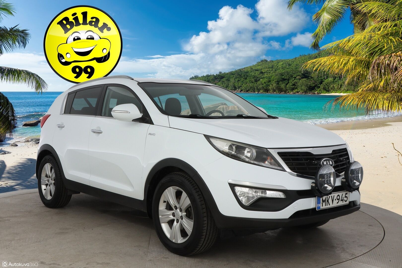 Kia Sportage 2012 2,0 AWD EX A/T - Suomiauto / Vetokoukku / Lohkolämmitin & Sisäpistoke / Peruutustutka / Vakkari / 2x Hyvät renkaat!