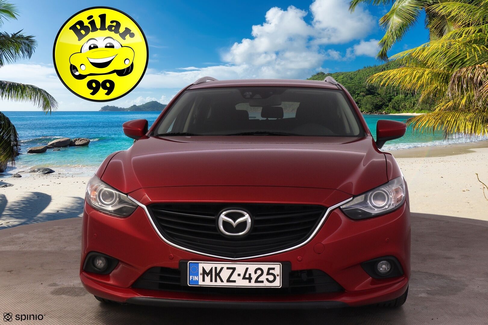 Mazda 6 2013 Sport Wagon 2,0 (165) SKYACTIV-G Premium Plus 6MT **Vakkari / Navi / Kaistavahti / Koukku / Lohko**