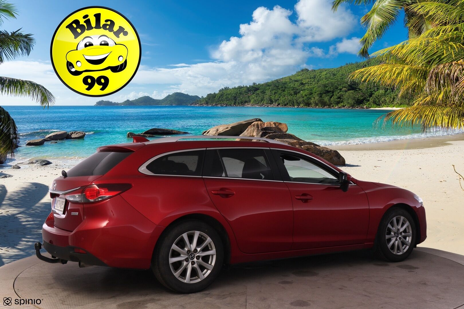 Mazda 6 2013 Sport Wagon 2,0 (165) SKYACTIV-G Premium Plus 6MT **Vakkari / Navi / Kaistavahti / Koukku / Lohko**
