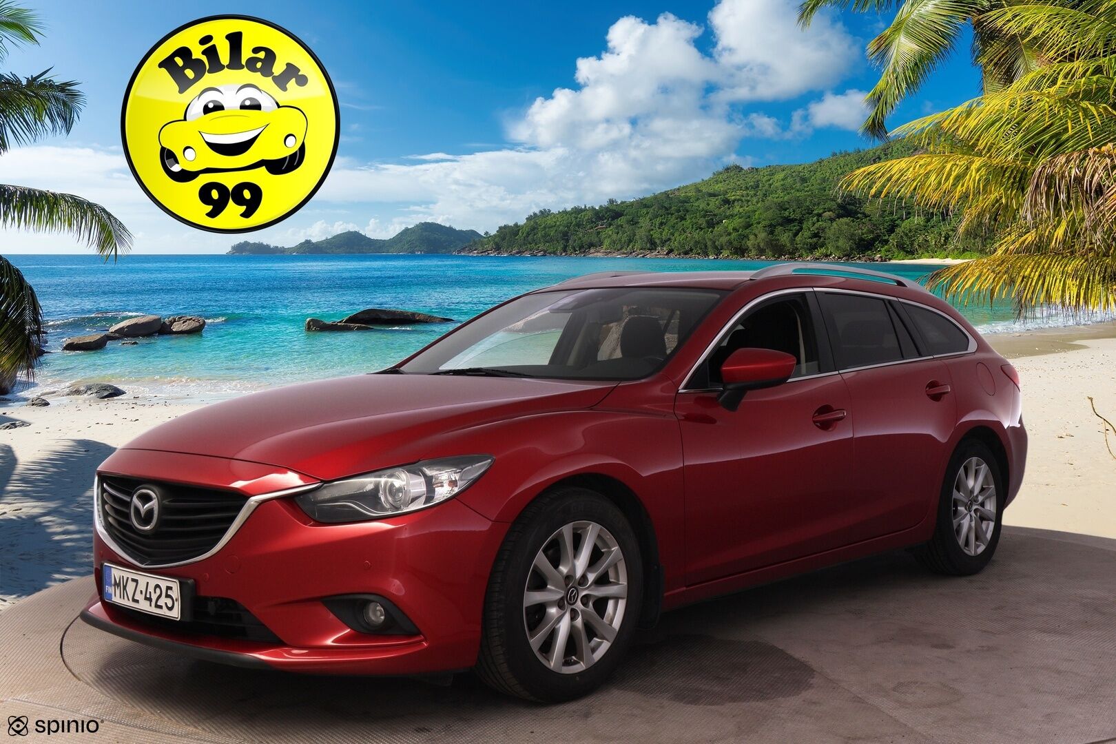 Mazda 6 2013 Sport Wagon 2,0 (165) SKYACTIV-G Premium Plus 6MT **Vakkari / Navi / Kaistavahti / Koukku / Lohko**