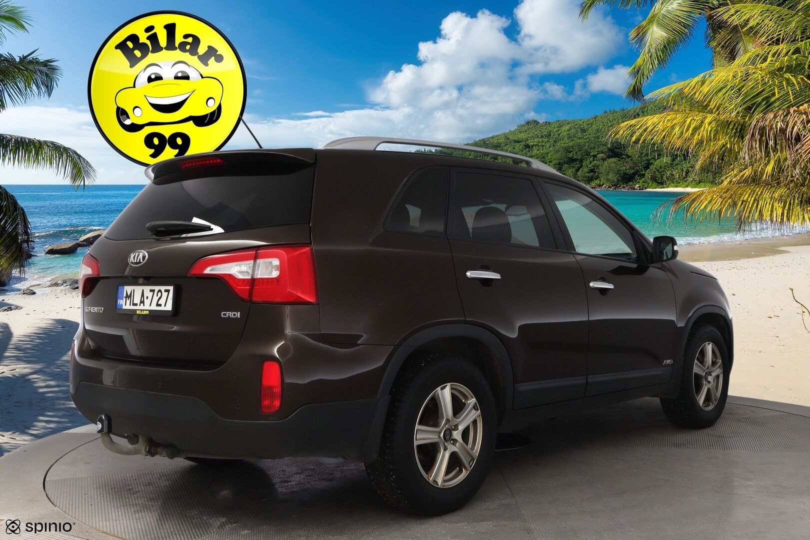 Kia Sorento 2013 2,2 CRDi AWD TX A/T 5P * Suomiauto / Vetokoukku / Ilmastoidut Nahat / Panorama / Sähköpenkit / Peruutuskamera / - Supervarusteet / 2x Hyvät renkaat aluvantein / Juuri tullut Tampereelle!