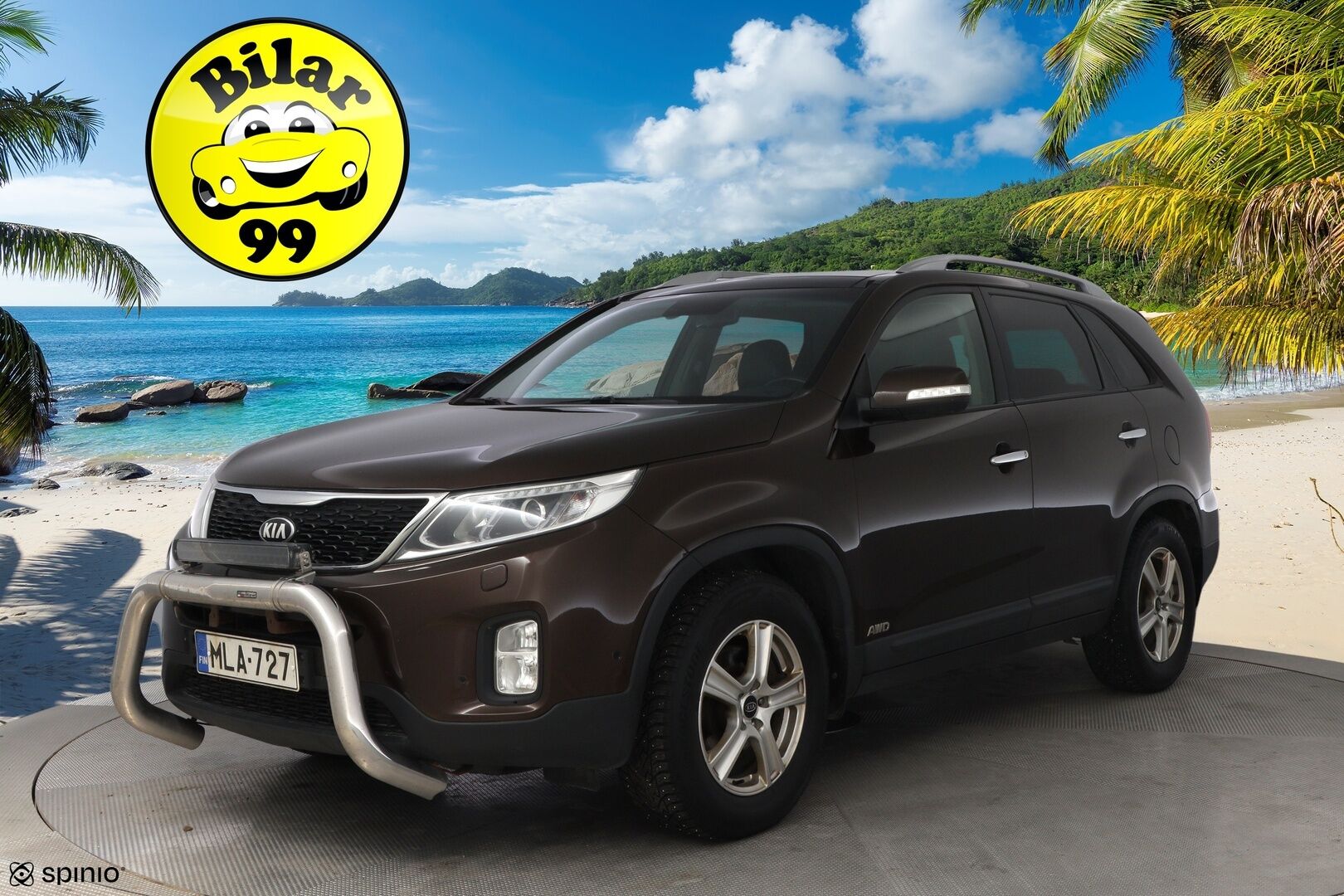 Kia Sorento 2013 2,2 CRDi AWD TX A/T 5P * Suomiauto / Vetokoukku / Ilmastoidut Nahat / Panorama / Sähköpenkit / Peruutuskamera / - Supervarusteet / 2x Hyvät renkaat aluvantein / Juuri tullut Tampereelle!