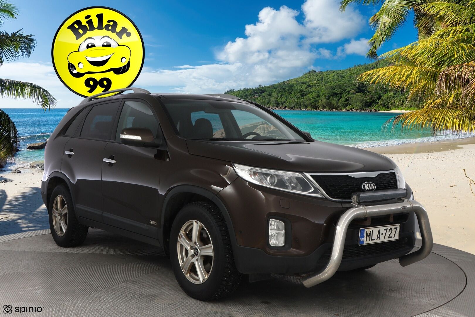 Kia Sorento 2013 2,2 CRDi AWD TX A/T 5P * Suomiauto / Vetokoukku / Ilmastoidut Nahat / Panorama / Sähköpenkit / Peruutuskamera / - Supervarusteet / 2x Hyvät renkaat aluvantein / Juuri tullut Tampereelle!
