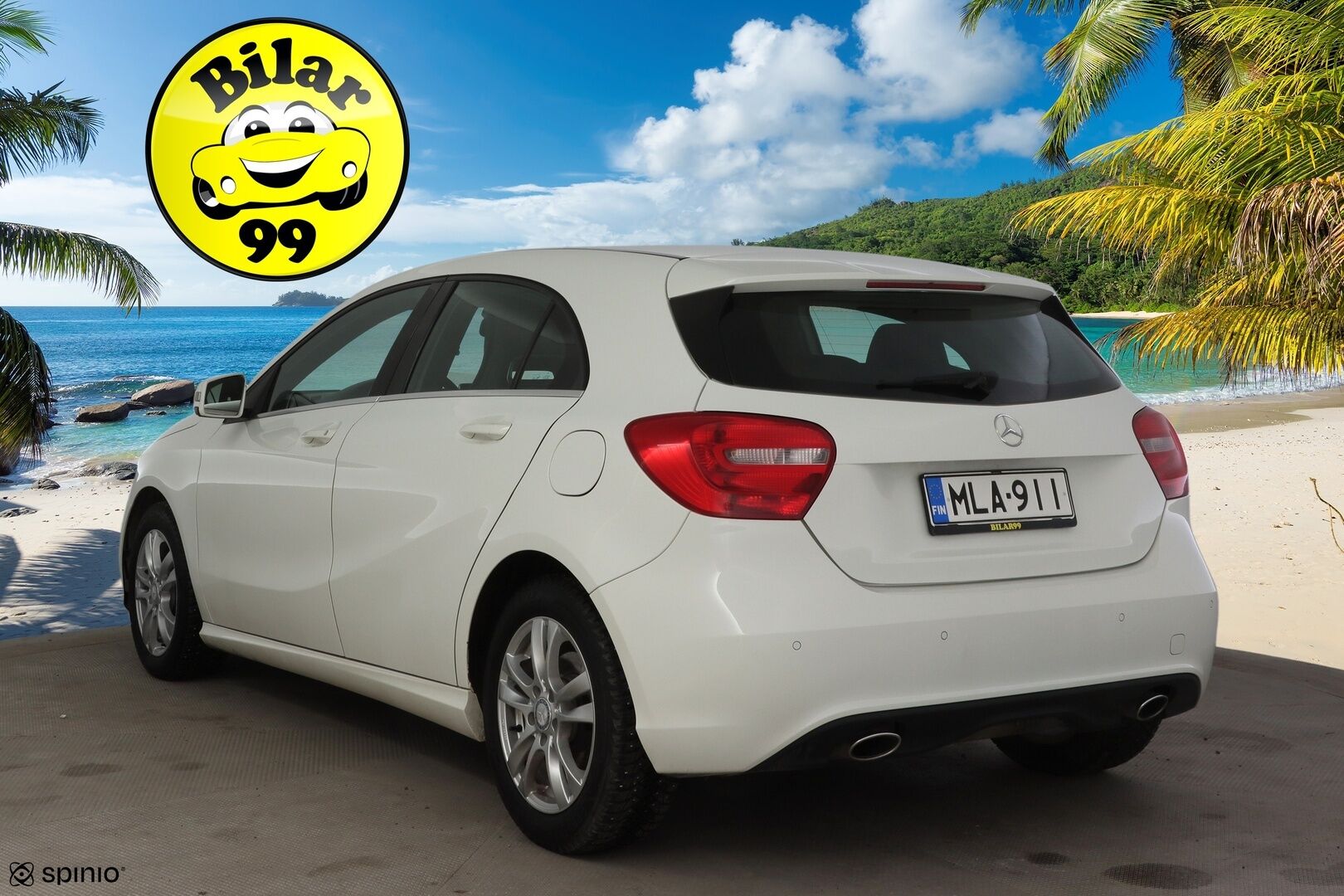 Mercedes-Benz A 2013 180 BE* Tutkat / Puolinahkapenkit / Vakkari * - * kahdet hyväkuntoiset renkaat alumiinivanteilla / Suomi-auto / säännöllisesti huollettu / Juuri huollettu *