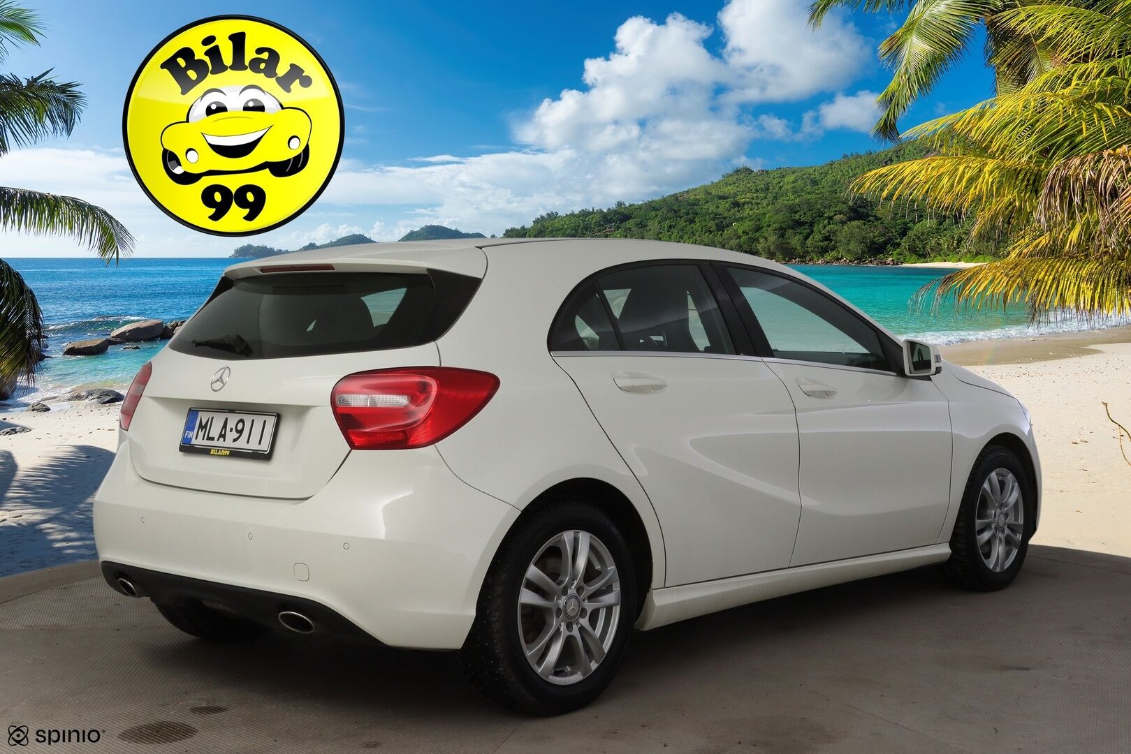 Mercedes-Benz A 2013 180 BE* Tutkat / Puolinahkapenkit / Vakkari * - * kahdet hyväkuntoiset renkaat alumiinivanteilla / Suomi-auto / säännöllisesti huollettu / Juuri huollettu *