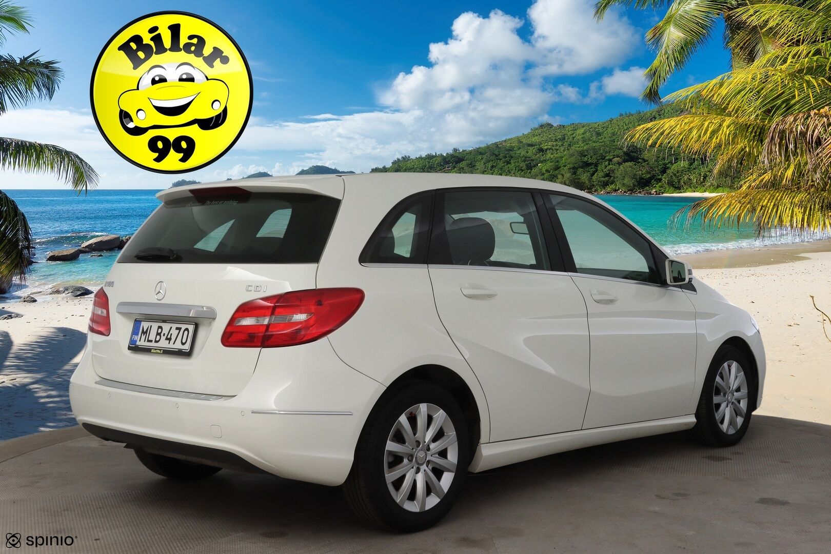 Mercedes-Benz B 2013 180 CDI BE A Premium Business - Suomiauto / Vakkari / Navigointi / Lohko & Sisäpistoke / Peruutustutkat / Upeasti huollettu / Siisti ikäisekseen! - HULLUT AVAJAISHULINAT KORKOTARJOUS 3,29 %