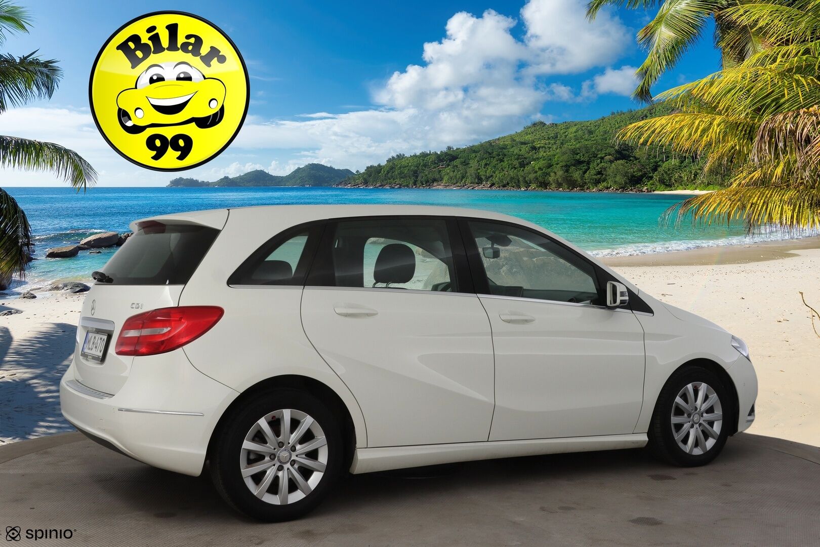 Mercedes-Benz B 2013 180 CDI BE A Premium Business - Suomiauto / Vakkari / Navigointi / Lohko & Sisäpistoke / Peruutustutkat / Upeasti huollettu / Siisti ikäisekseen! - HULLUT AVAJAISHULINAT KORKOTARJOUS 3,29 %