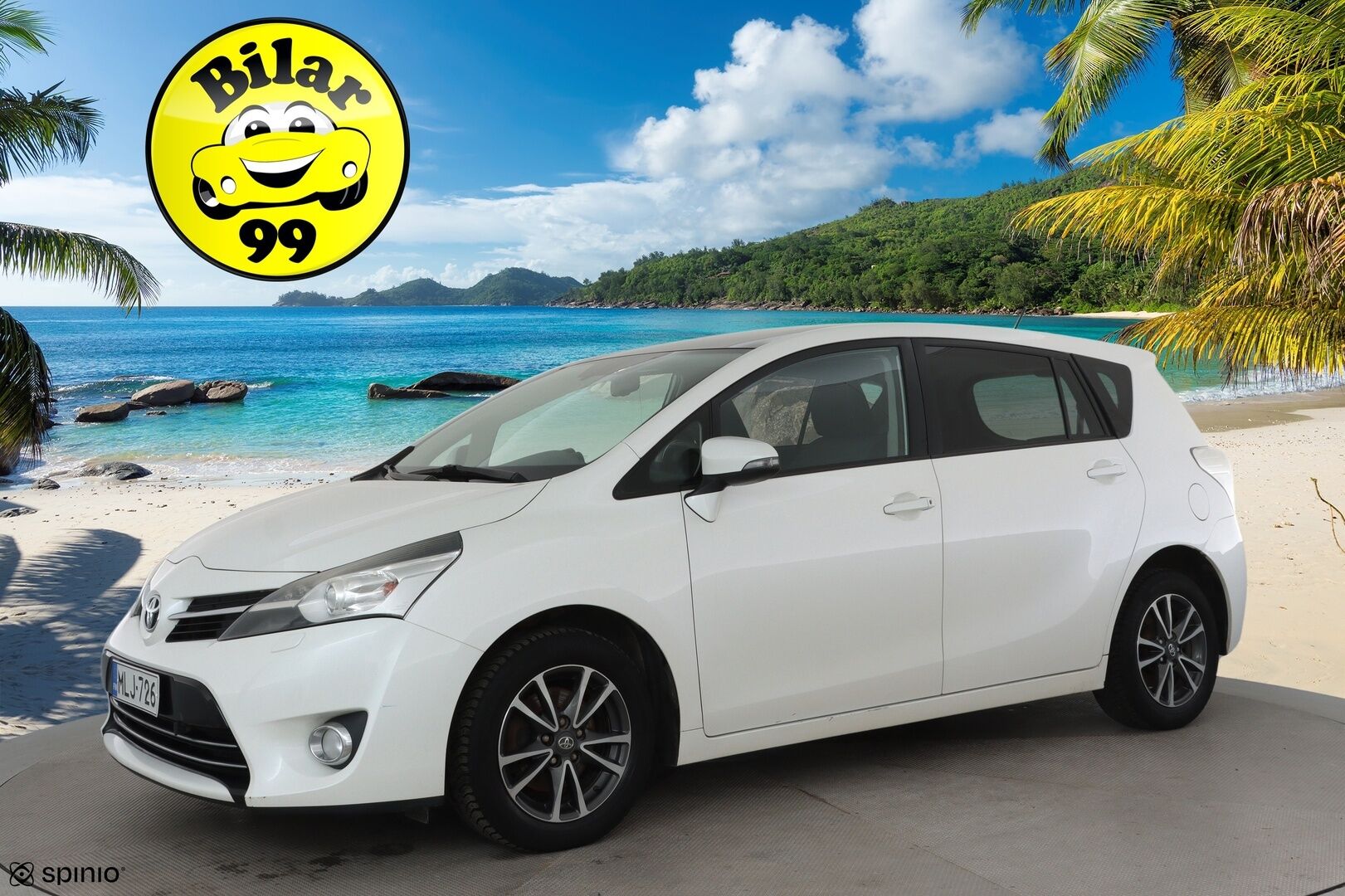 Toyota Verso 2013 1,8 Valvematic Active 7-paik **Lasikatto / P.kamera / Navi / Vakkari / Aut. Ilmastointi / Lohkolämmitin** - Suomi-auto / Kahdet Renkaat