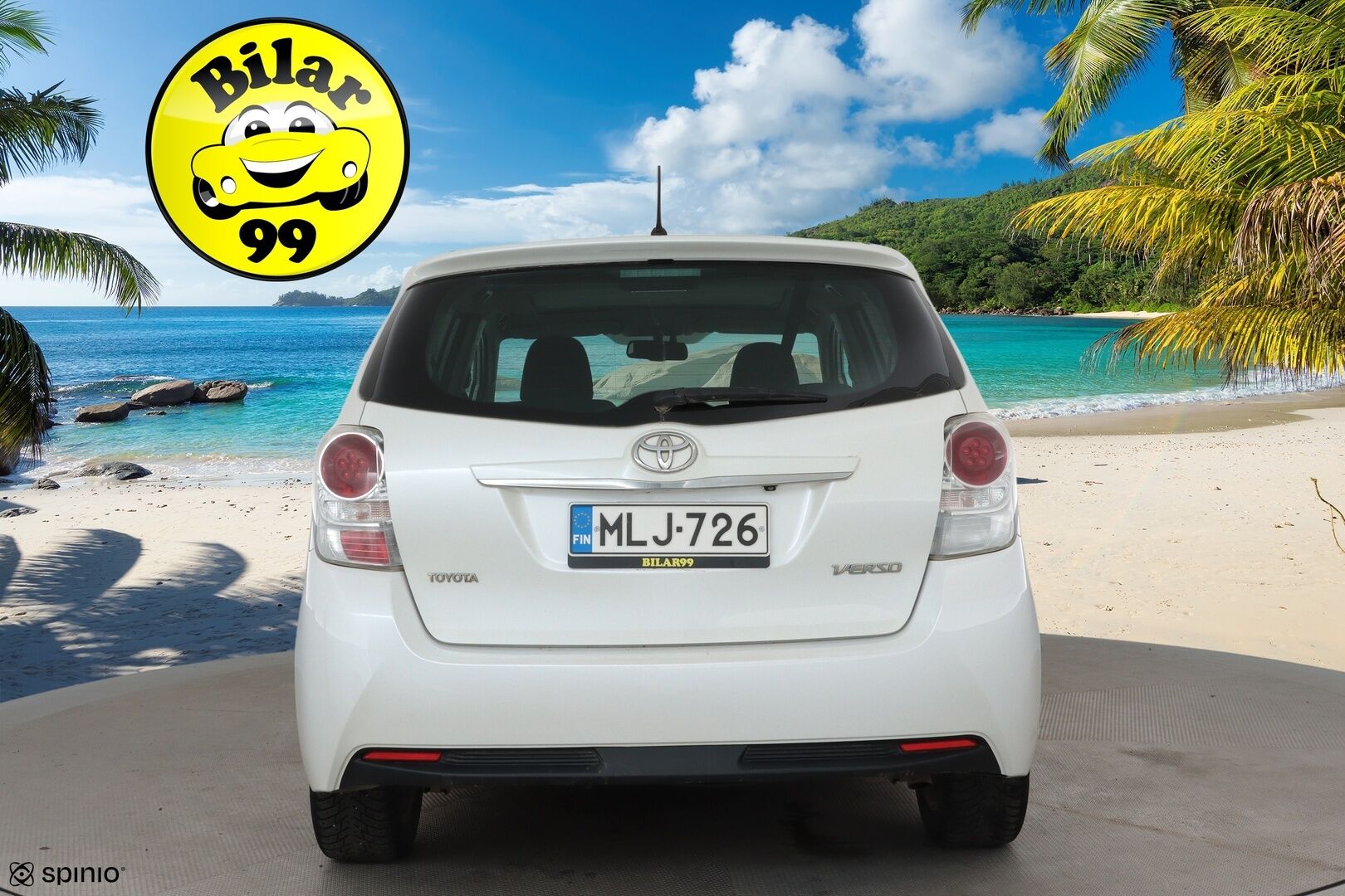 Toyota Verso 2013 1,8 Valvematic Active 7-paik **Lasikatto / P.kamera / Navi / Vakkari / Aut. Ilmastointi / Lohkolämmitin** - Suomi-auto / Kahdet Renkaat