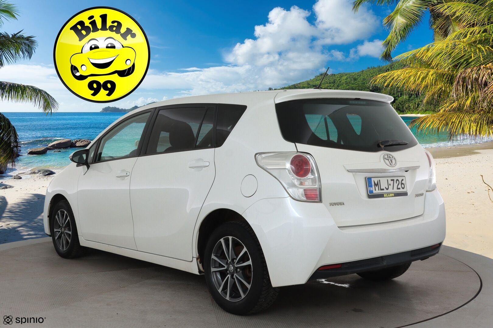 Toyota Verso 2013 1,8 Valvematic Active 7-paik **Lasikatto / P.kamera / Navi / Vakkari / Aut. Ilmastointi / Lohkolämmitin** - Suomi-auto / Kahdet Renkaat