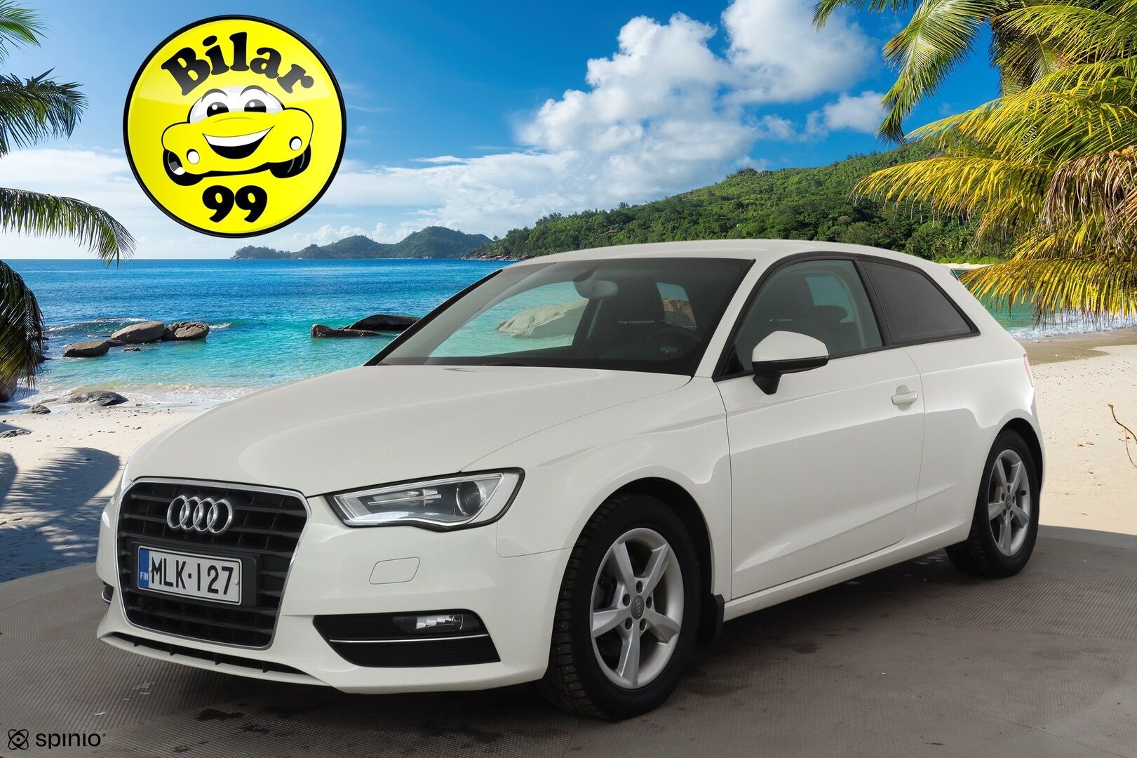 Audi A3 2013 Compact Coupé Business Sport 1,4 TFSI 90 kW S tronic * Vakkari / P.tutka / Xenon / Lohko / Sporttipenkit * - Suomi-auto / Kahdet renkaat aluvanteilla