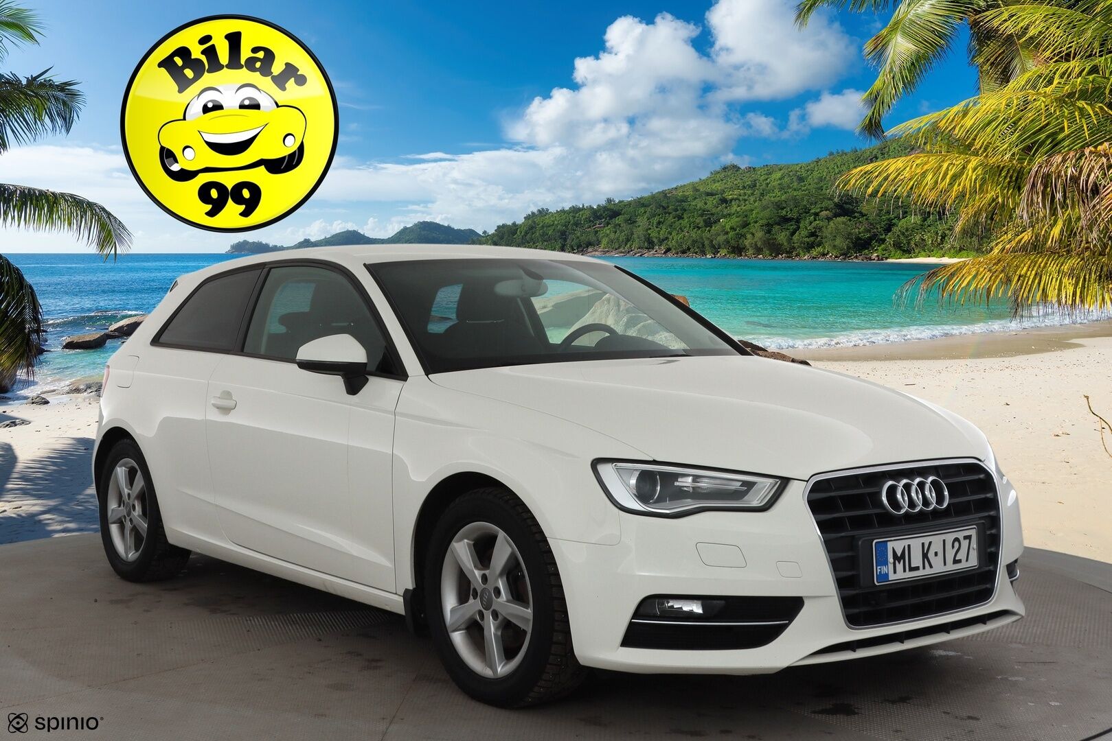 Audi A3 2013 Compact Coupé Business Sport 1,4 TFSI 90 kW S tronic * Vakkari / P.tutka / Xenon / Lohko / Sporttipenkit * - Suomi-auto / Kahdet renkaat aluvanteilla