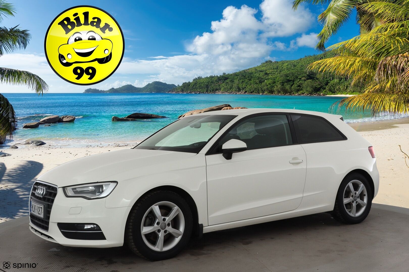 Audi A3 2013 Compact Coupé Business Sport 1,4 TFSI 90 kW S tronic * Vakkari / P.tutka / Xenon / Lohko / Sporttipenkit * - Suomi-auto / Kahdet renkaat aluvanteilla