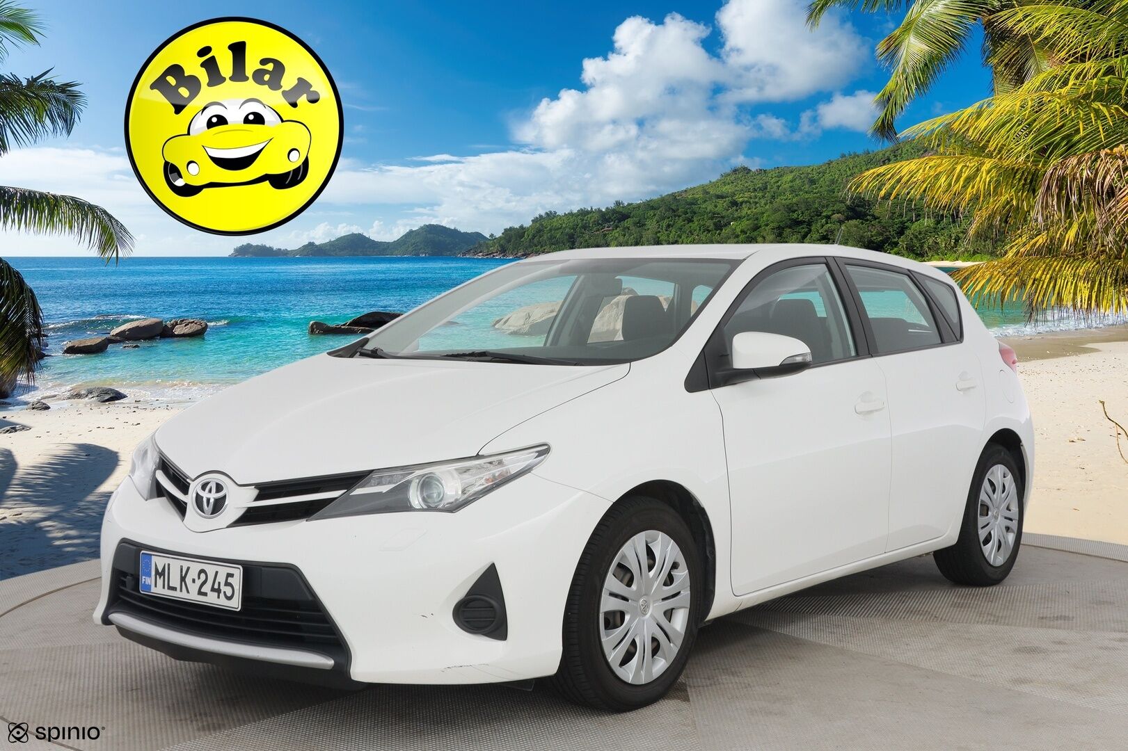 Toyota Auris 2013 1,6 Valvematic Life 5ov - | Lohko+Sisä | 2x Renkaat | 2x Avaimet | Suomi-auto |