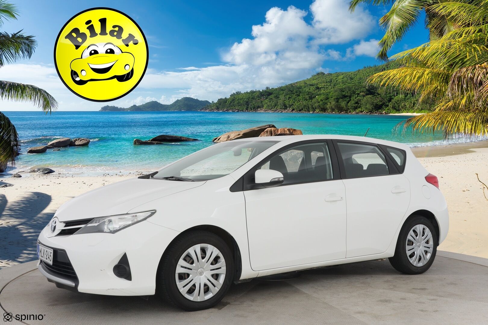 Toyota Auris 2013 1,6 Valvematic Life 5ov - | Lohko+Sisä | 2x Renkaat | 2x Avaimet | Suomi-auto |