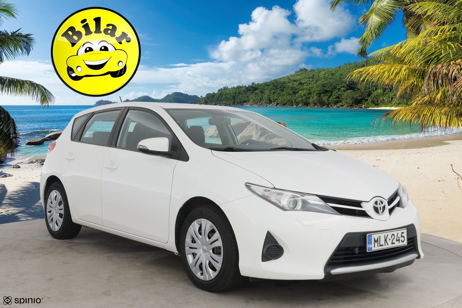 Toyota Auris 2013 1,6 Valvematic Life 5ov - | Lohko+Sisä | 2x Renkaat | 2x Avaimet | Suomi-auto |
