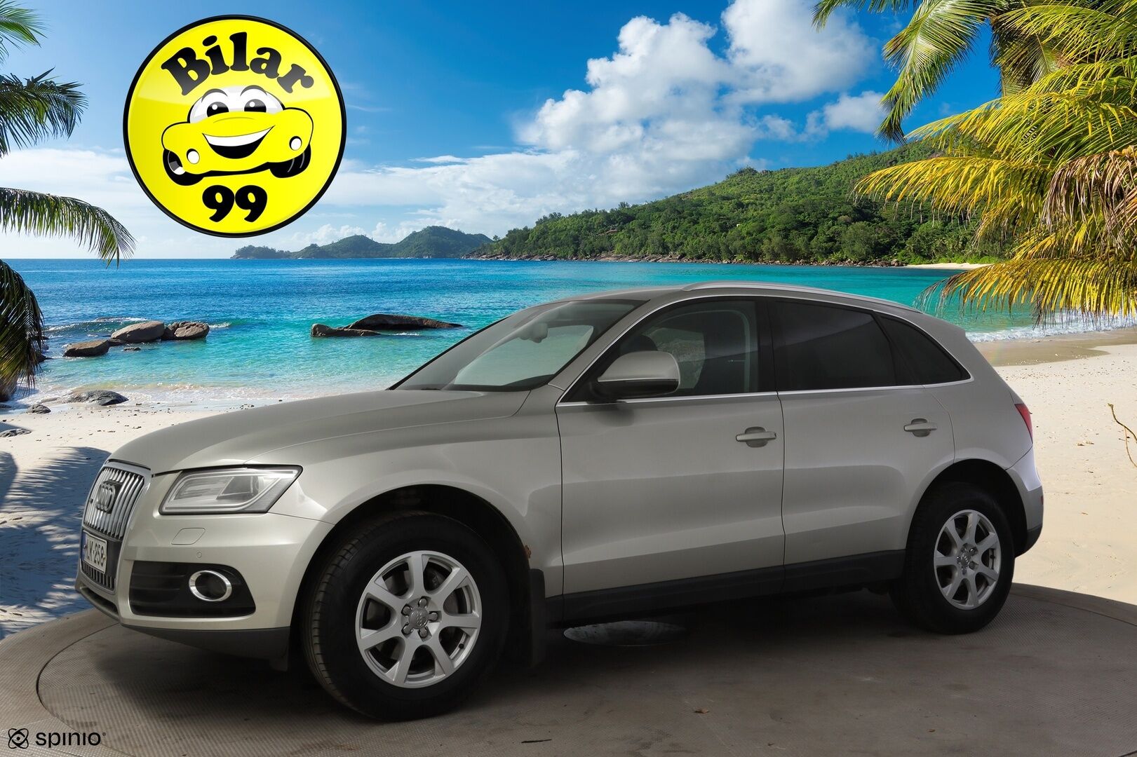 Audi Q5 2013 Business 2,0 TDI 130 kW quattro S tronic * Webasto / Adapt. vakkari / Kaistavahti / P.tutkat / Koukku / Sportpenkit * - * Suomiauto / Kattavasti huollettu yksilö! / 2x renkaat / Kaistavahti / Sähkökontti * - HULLUT BLACKWEEK JATKOT - KORKOTARJOUS 2,49%