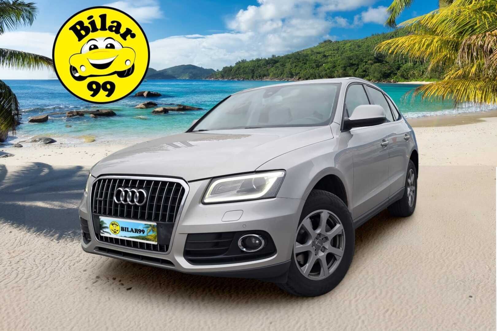 Audi Q5 2013 Business 2,0 TDI 130 kW quattro S tronic * Webasto / Adapt. vakkari / Kaistavahti / P.tutkat / Koukku / Sportpenkit * - * Suomiauto / Kattavasti huollettu yksilö! / 2x renkaat / Kaistavahti / Sähkökontti *