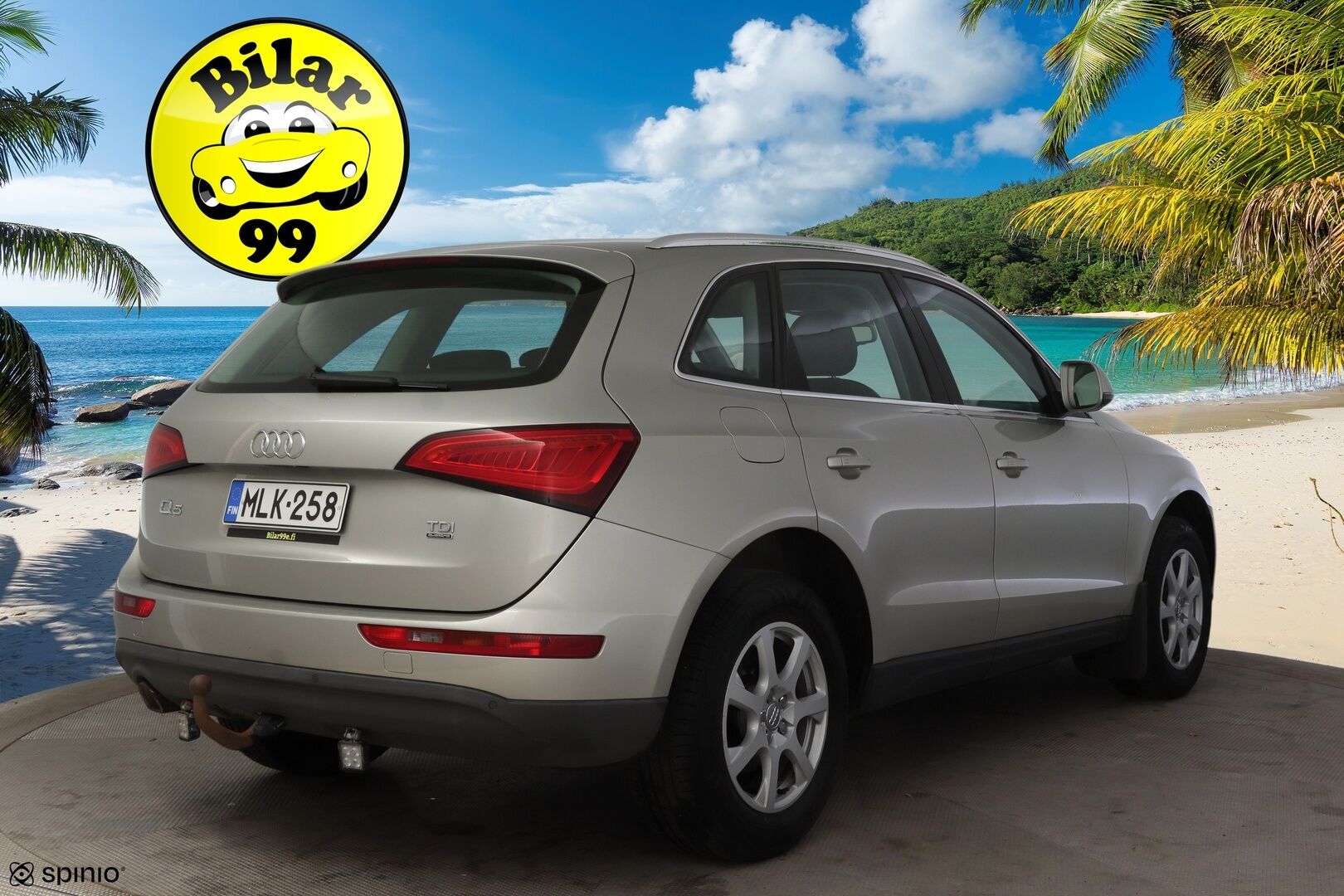 Audi Q5 2013 Business 2,0 TDI 130 kW quattro S tronic * Webasto / Adapt. vakkari / Kaistavahti / P.tutkat / Koukku / Sportpenkit * - * Suomiauto / Kattavasti huollettu yksilö! / 2x renkaat / Kaistavahti / Sähkökontti *