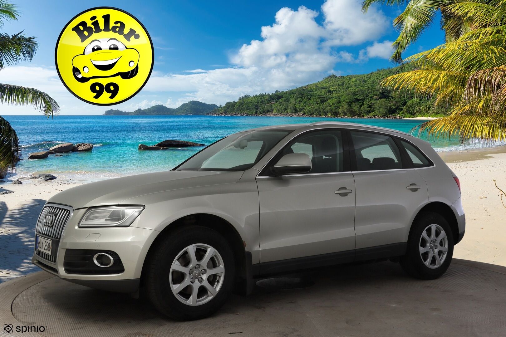 Audi Q5 2013 Business 2,0 TDI 130 kW quattro S tronic * Webasto / Adapt. vakkari / Kaistavahti / P.tutkat / Koukku / Sportpenkit * - * Suomiauto / Kattavasti huollettu yksilö! / 2x renkaat / Kaistavahti / Sähkökontti *