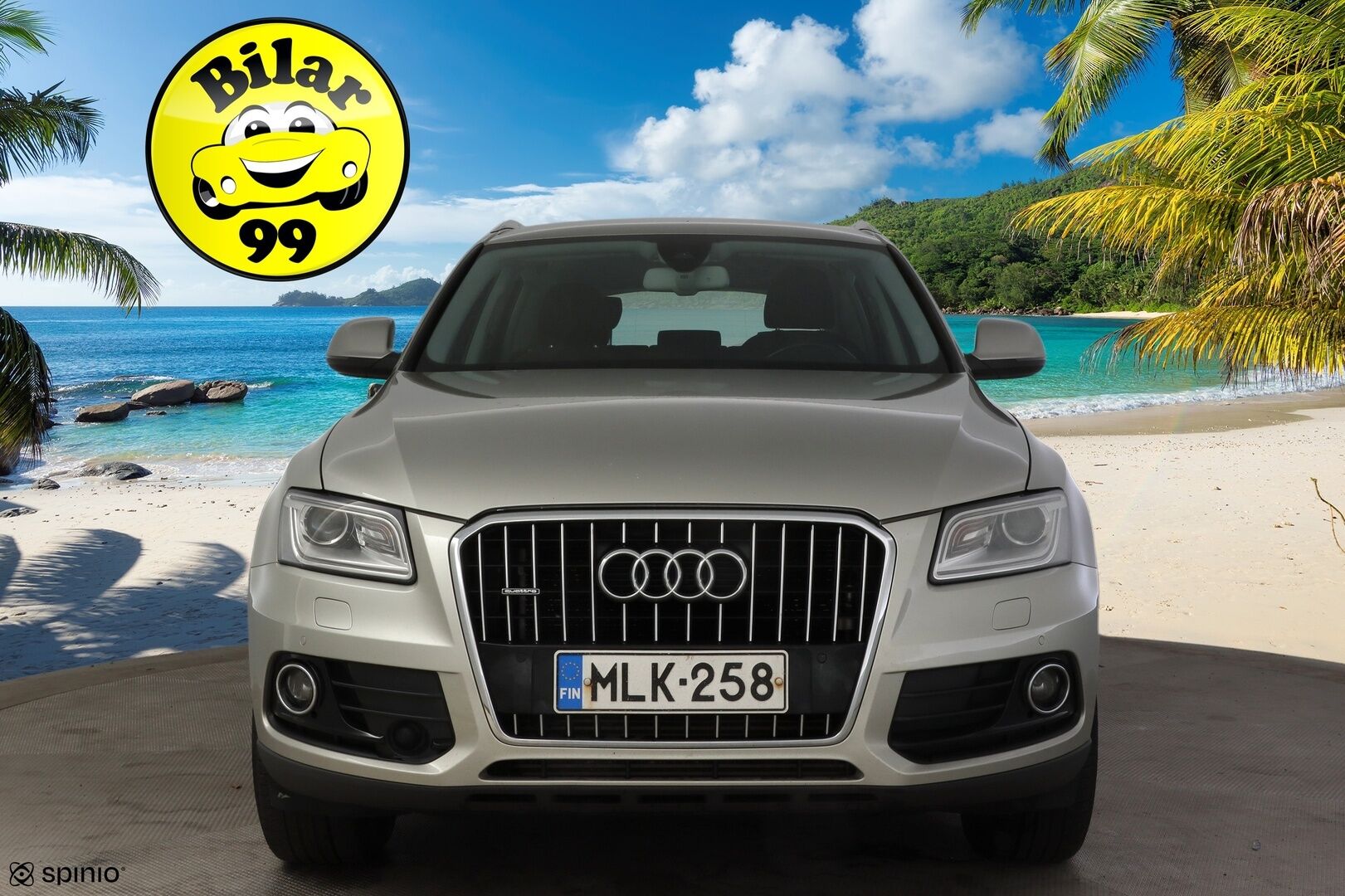 Audi Q5 2013 Business 2,0 TDI 130 kW quattro S tronic * Webasto / Adapt. vakkari / Kaistavahti / P.tutkat / Koukku / Sportpenkit * - * Suomiauto / Kattavasti huollettu yksilö! / 2x renkaat / Kaistavahti / Sähkökontti *