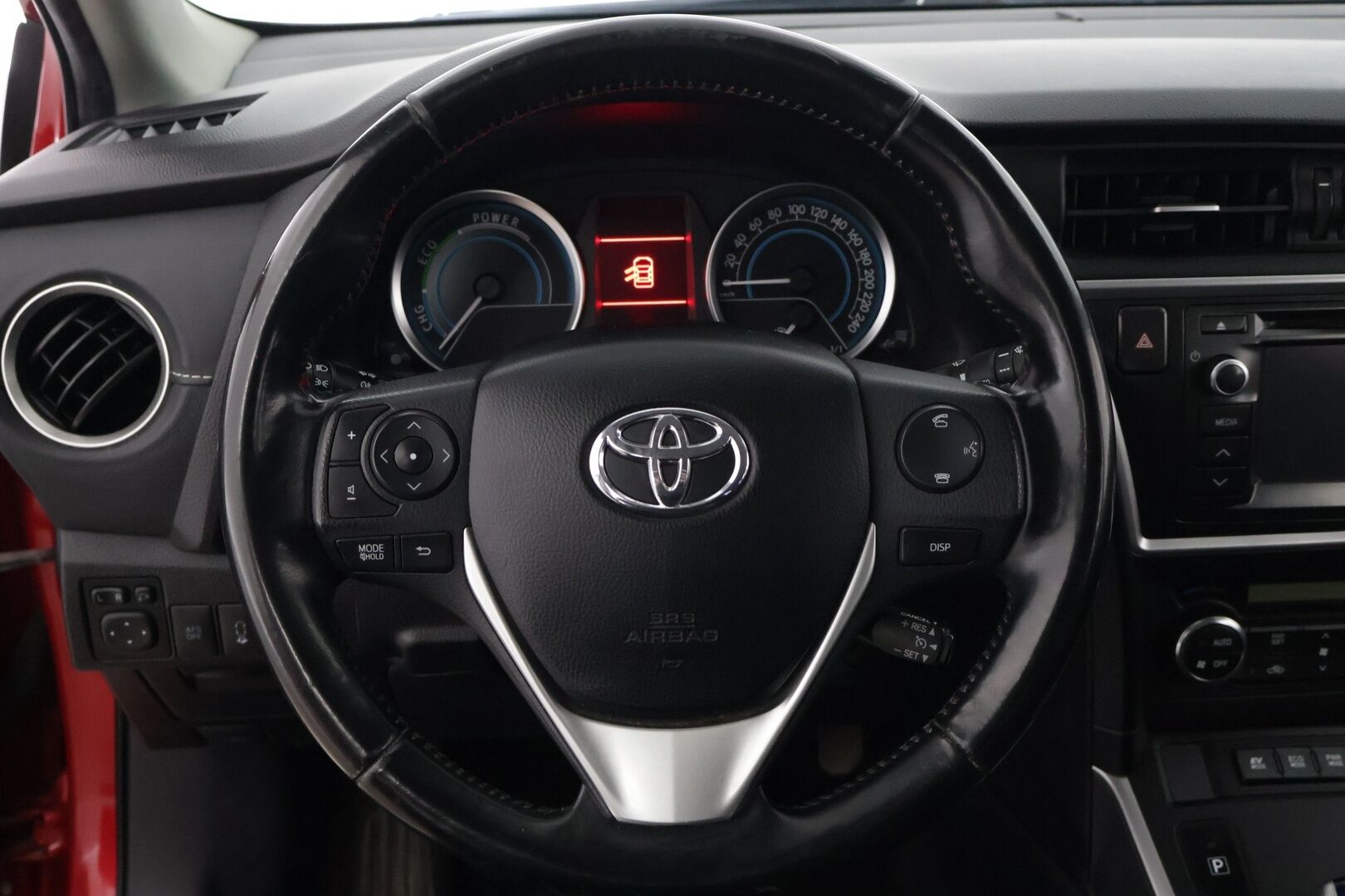 Toyota Auris 2013 1,8 Hybrid Premium ** P-Kamera / Puolinahka sisusta / Lohko /  NAVI / Bluetooth, Aux, USB, CD ** - Kahdet Renkaat vanteineen! 