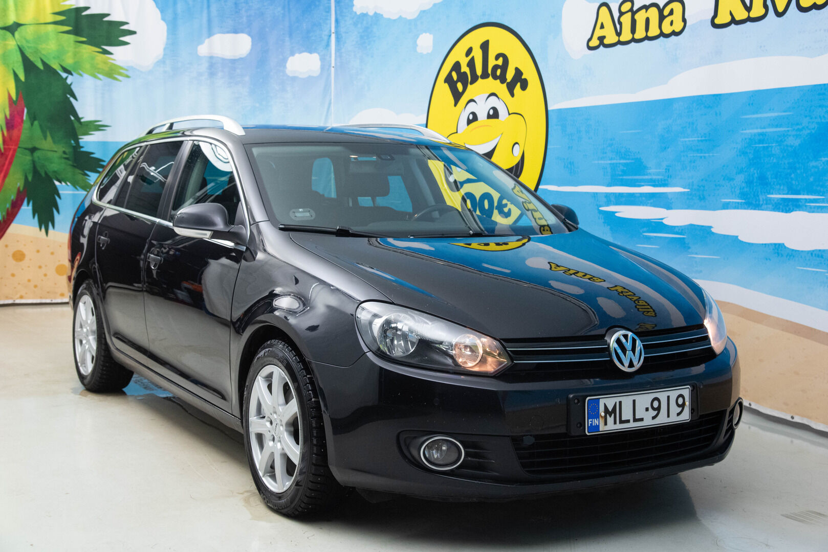 Volkswagen Golf 2010 1.6 TDI Variant Comfortline 77kW - YritysOutlet - Myydään vain yrityksille - Lohkolämmitin / Tutkat / Vakkari 
